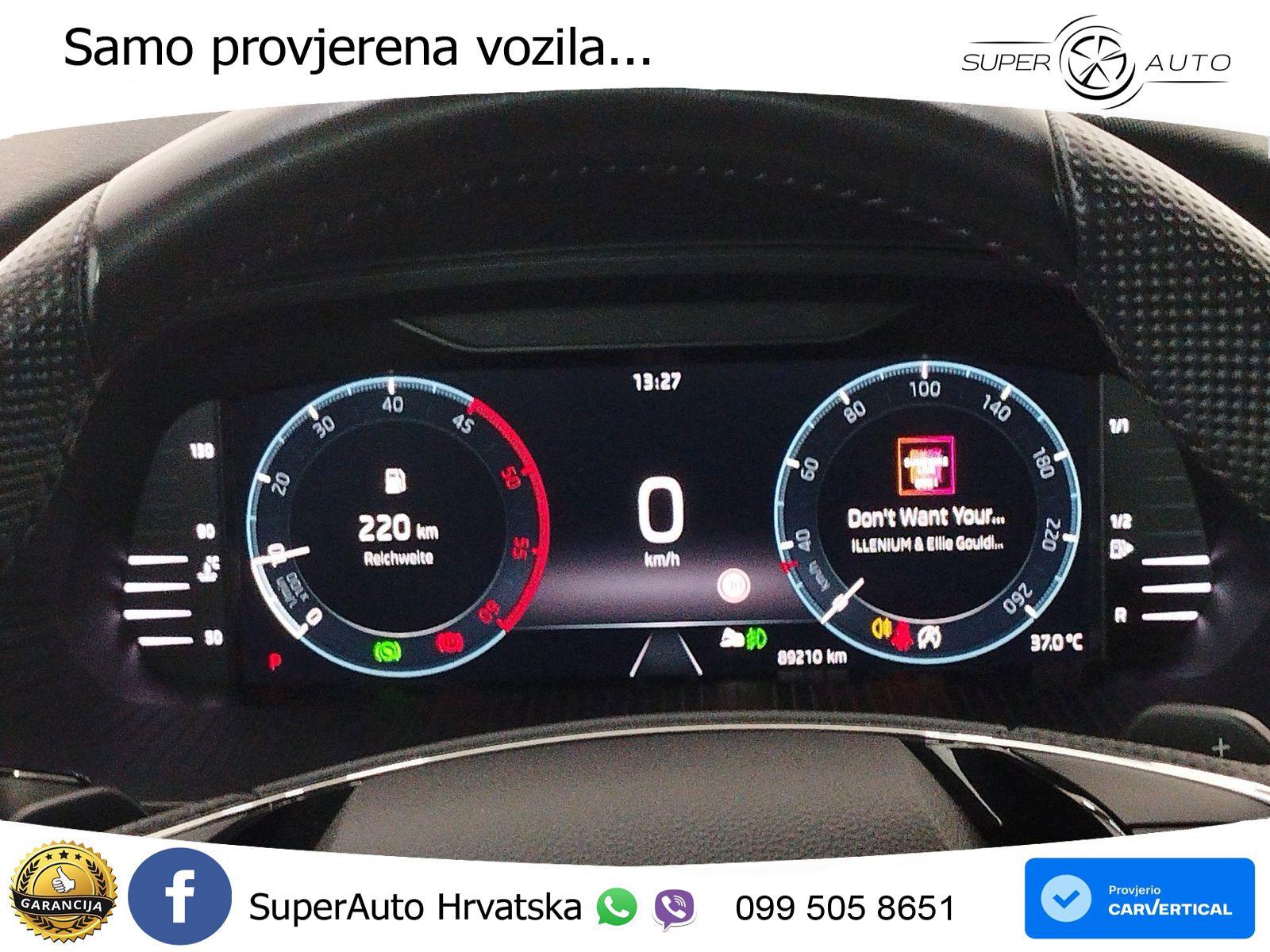 Škoda Octavia Combi 2.0 TDI (150 KS) DSG LED+GR SJED+ACC