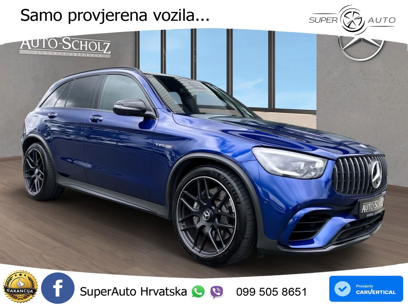 Mercedes AMG GLC 63 V8 (476 KS) 4MATIC+ MCT