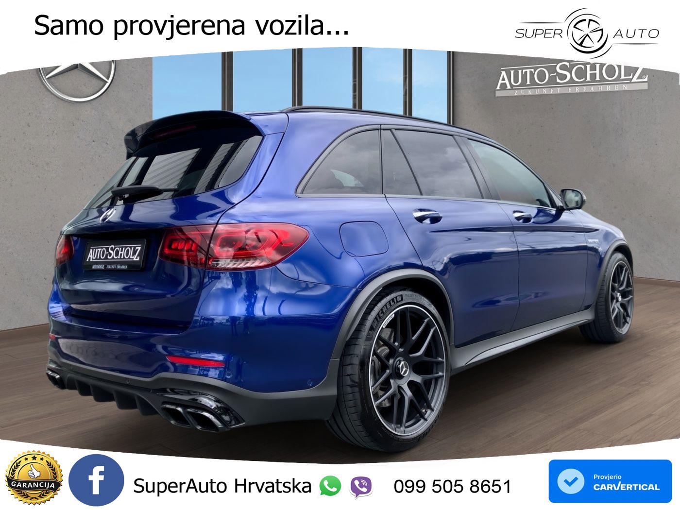 Mercedes AMG GLC 63 V8 (476 KS) 4MATIC+ MCT