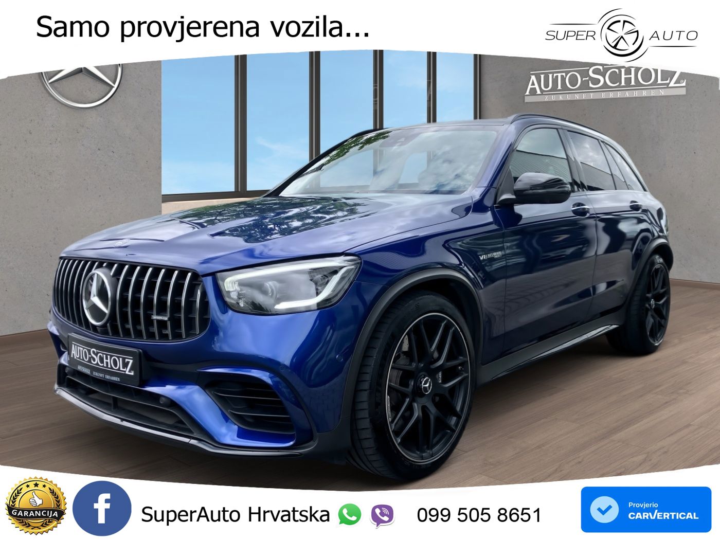 Mercedes AMG GLC 63 V8 (476 KS) 4MATIC+ MCT