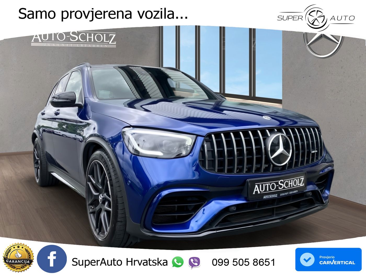 Mercedes AMG GLC 63 V8 (476 KS) 4MATIC+ MCT