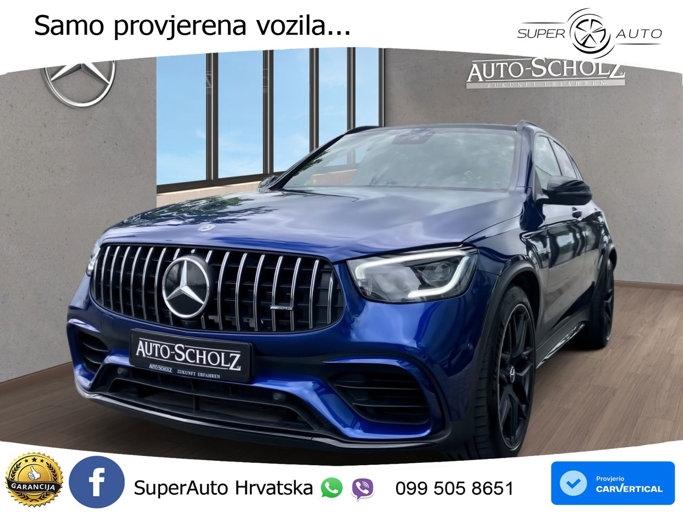 Mercedes AMG GLC 63 V8 (476 KS) 4MATIC+ MCT