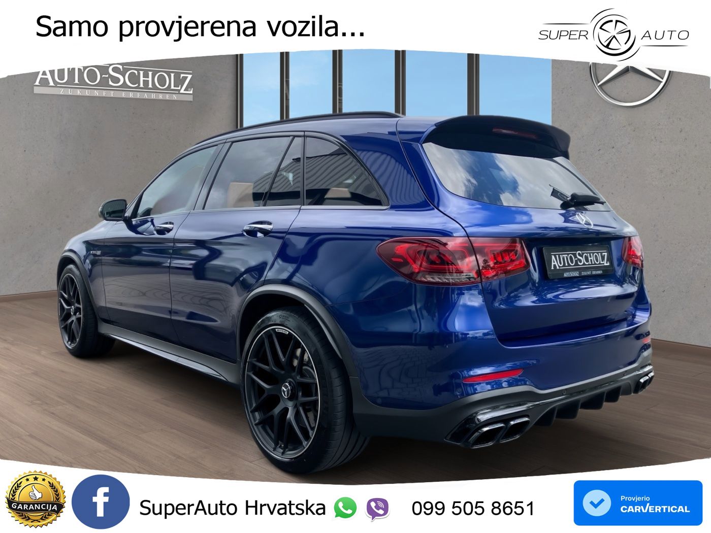 Mercedes AMG GLC 63 V8 (476 KS) 4MATIC+ MCT