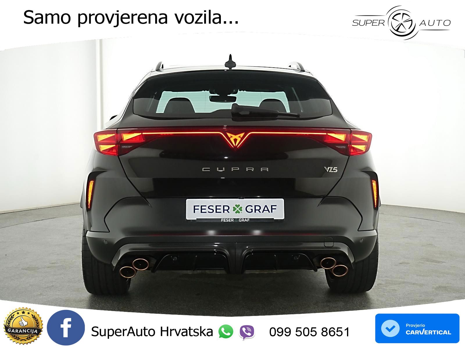 Cupra Formentor VZ5 2.5 TSI (390 KS) 4Drive DSG ACC+GR SJED+360+PANO