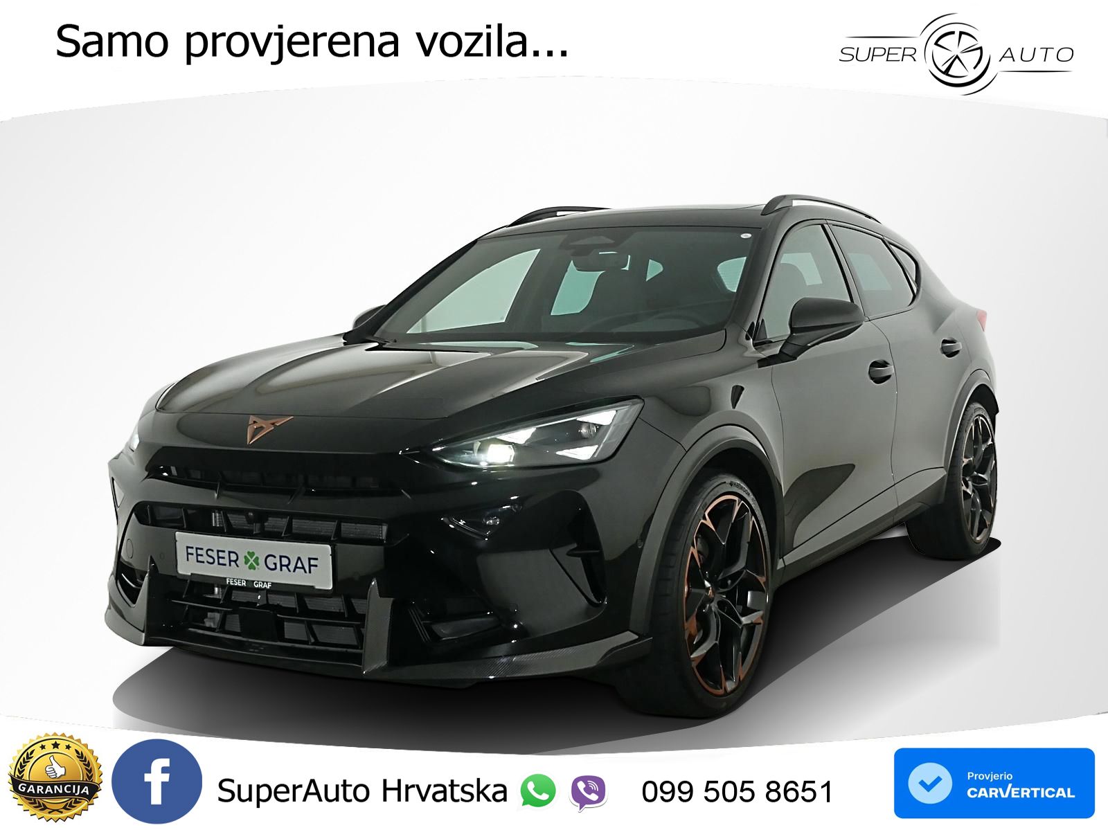 Cupra Formentor VZ5 2.5 TSI (390 KS) 4Drive DSG ACC+GR SJED+360+PANO