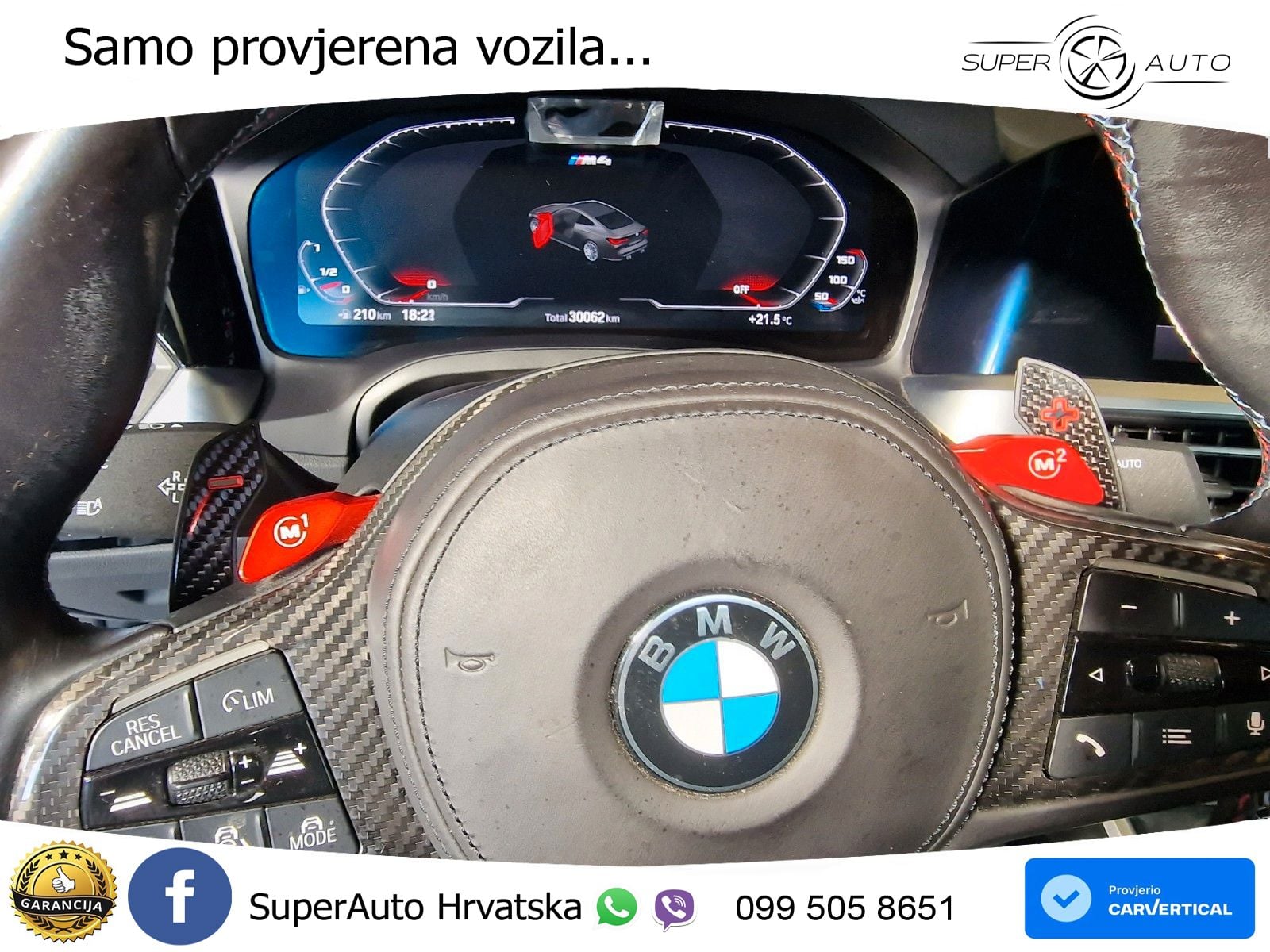BMW M4 Competition 3.0 (510 KS) xDrive Steptronic LED+GR SJED+ACC