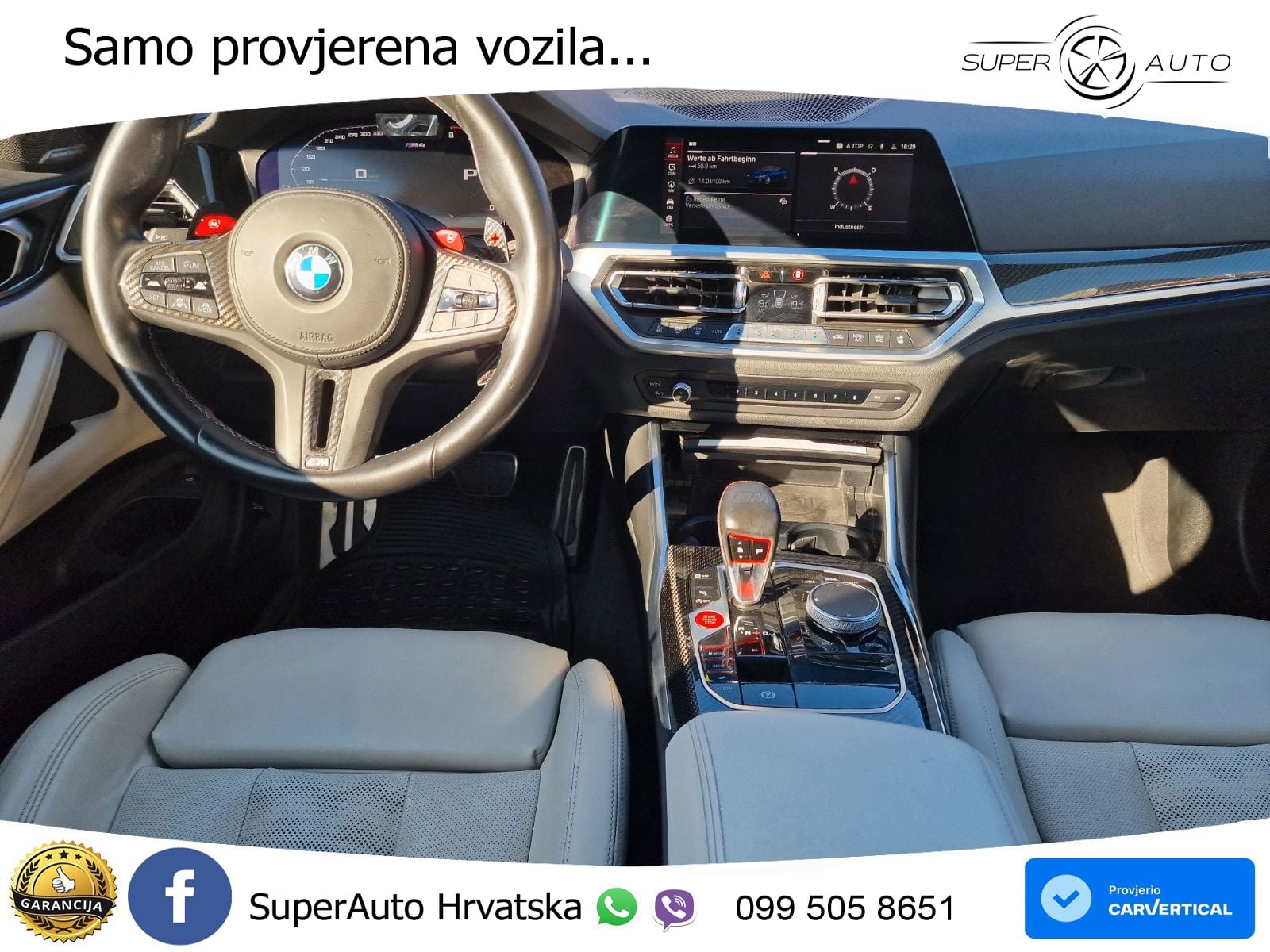 BMW M4 Competition 3.0 (510 KS) xDrive Steptronic LED+GR SJED+ACC