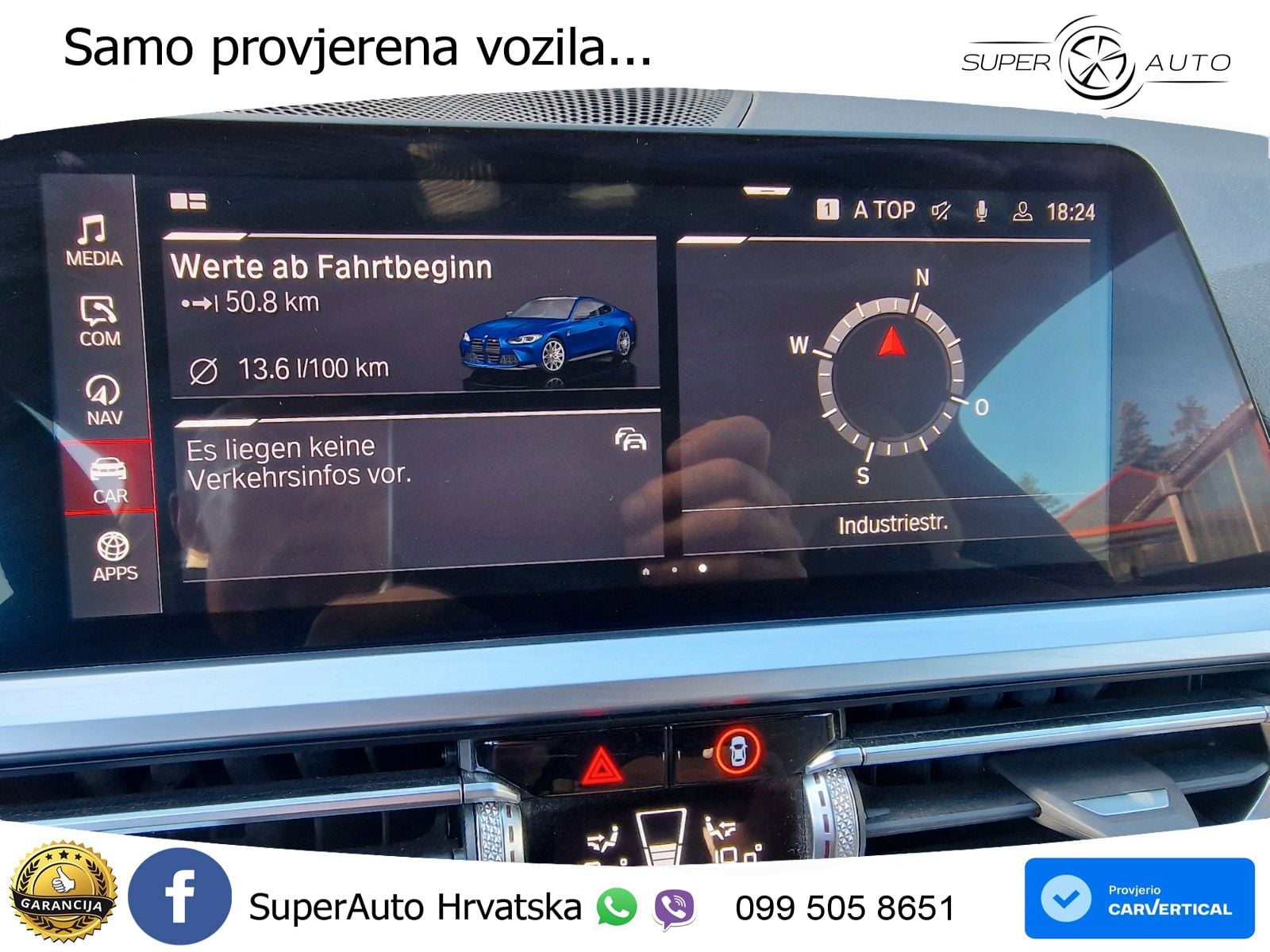 BMW M4 Competition 3.0 (510 KS) xDrive Steptronic LED+GR SJED+ACC