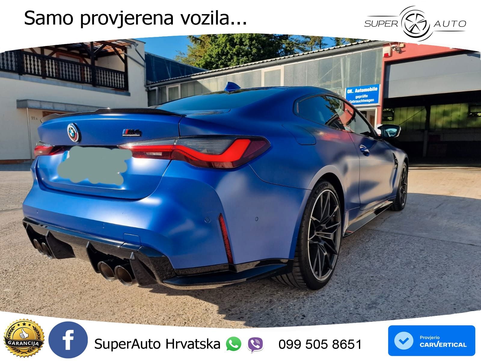 BMW M4 Competition 3.0 (510 KS) xDrive Steptronic LED+GR SJED+ACC