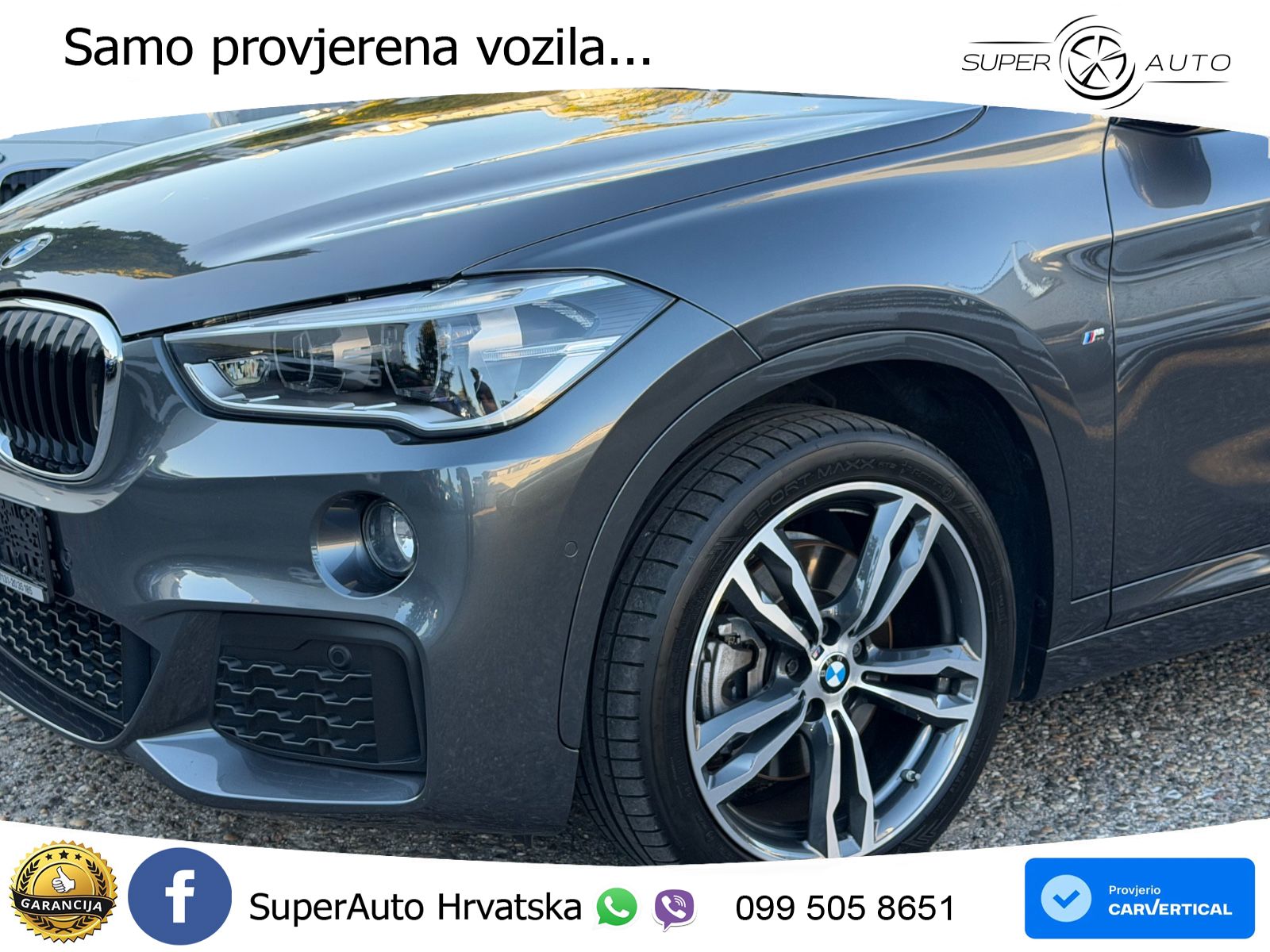 BMW X1 20d (190 KS) xDrive Steptronic M Sport LED+GR SJED+ACC