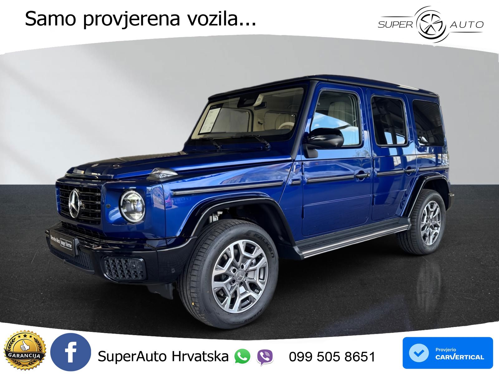 Mercedes G 450d Long (367 KS) 4MATIC 9G-TRONIC Exclusive LED+ACC