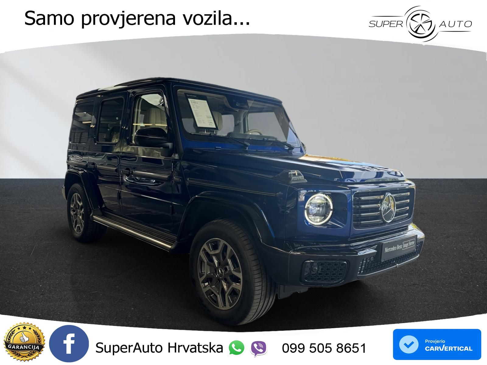 Mercedes G 450d Long (367 KS) 4MATIC 9G-TRONIC Exclusive LED+ACC