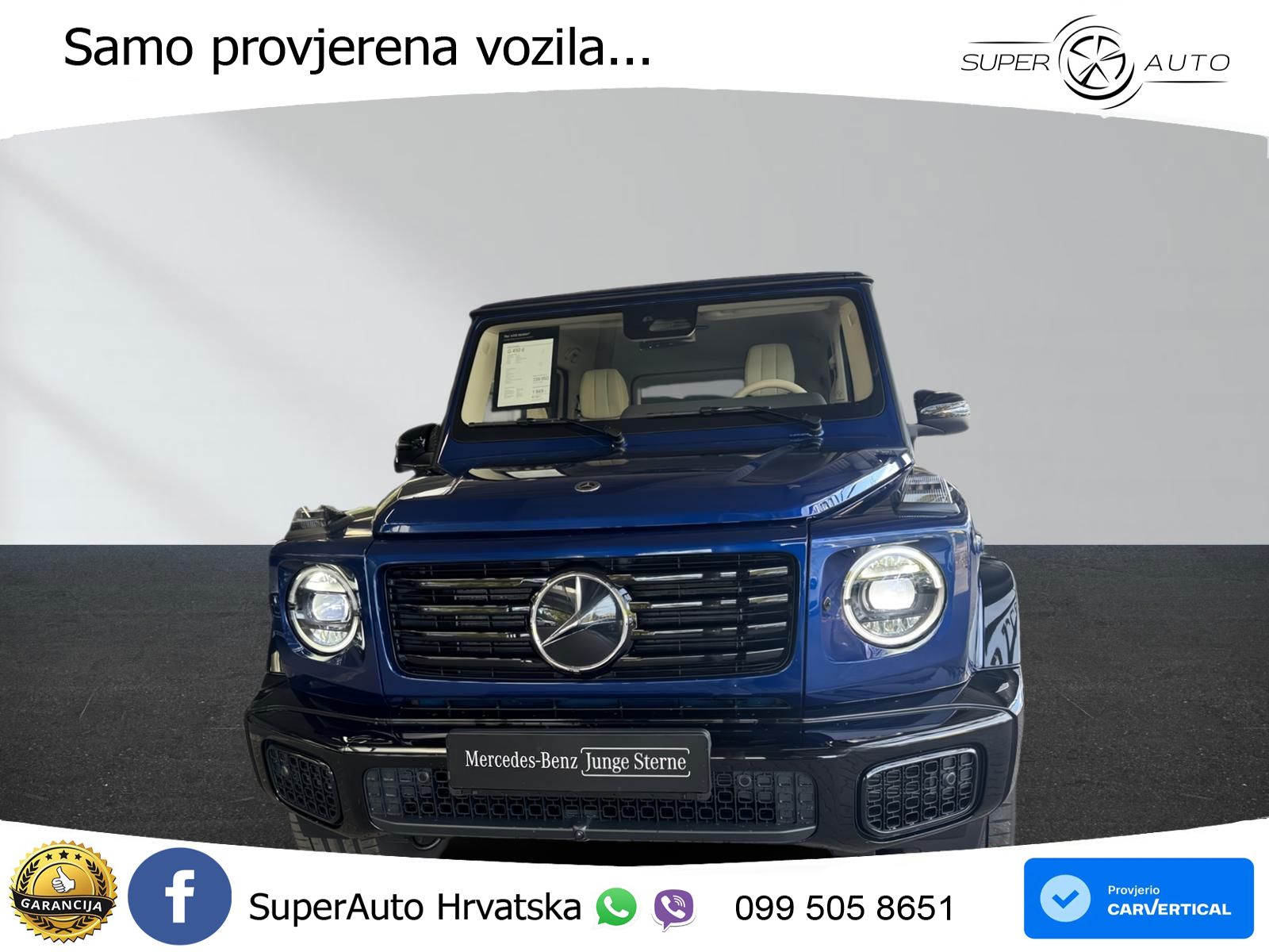 Mercedes G 450d Long (367 KS) 4MATIC 9G-TRONIC Exclusive LED+ACC