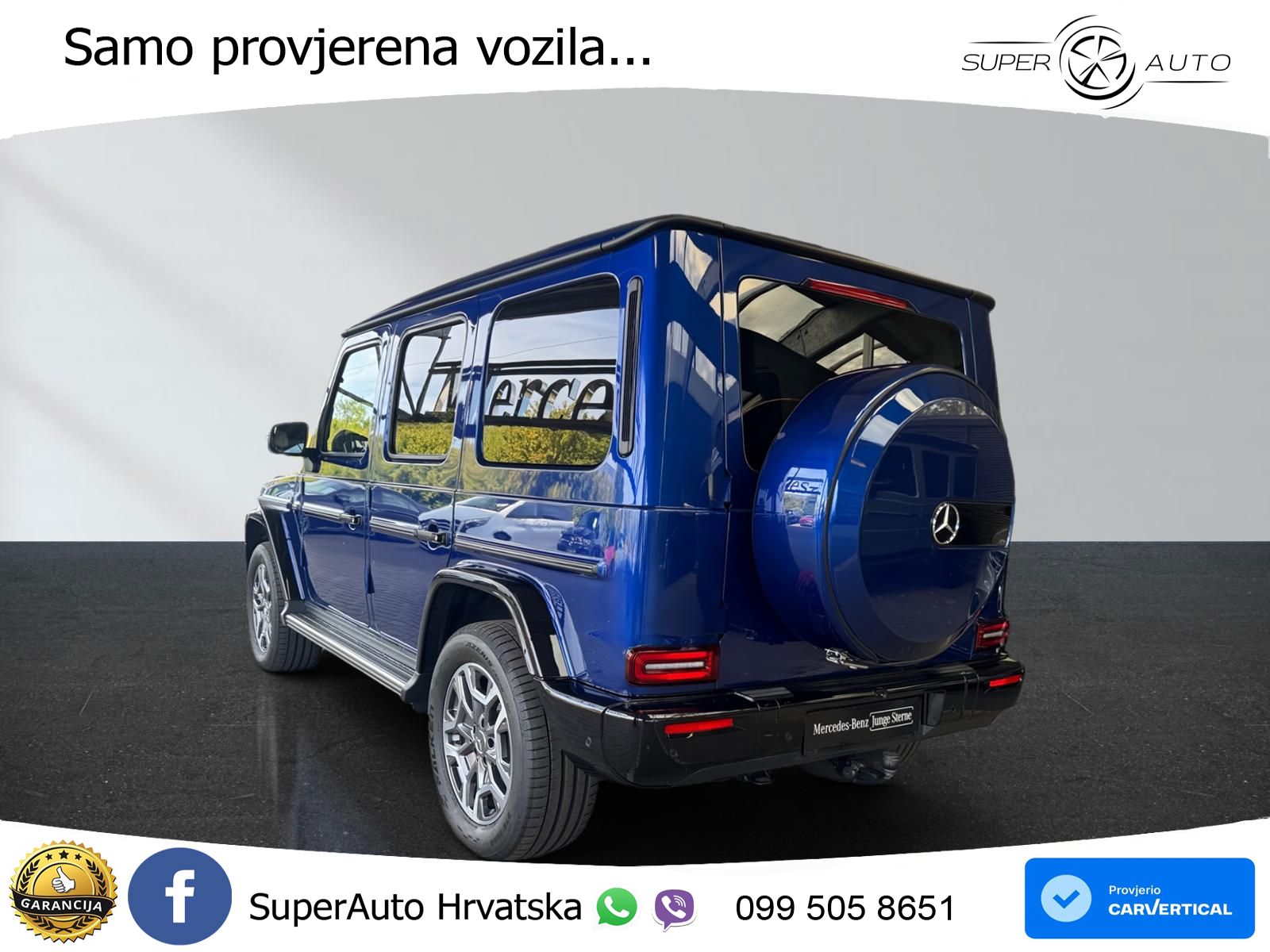 Mercedes G 450d Long (367 KS) 4MATIC 9G-TRONIC Exclusive LED+ACC