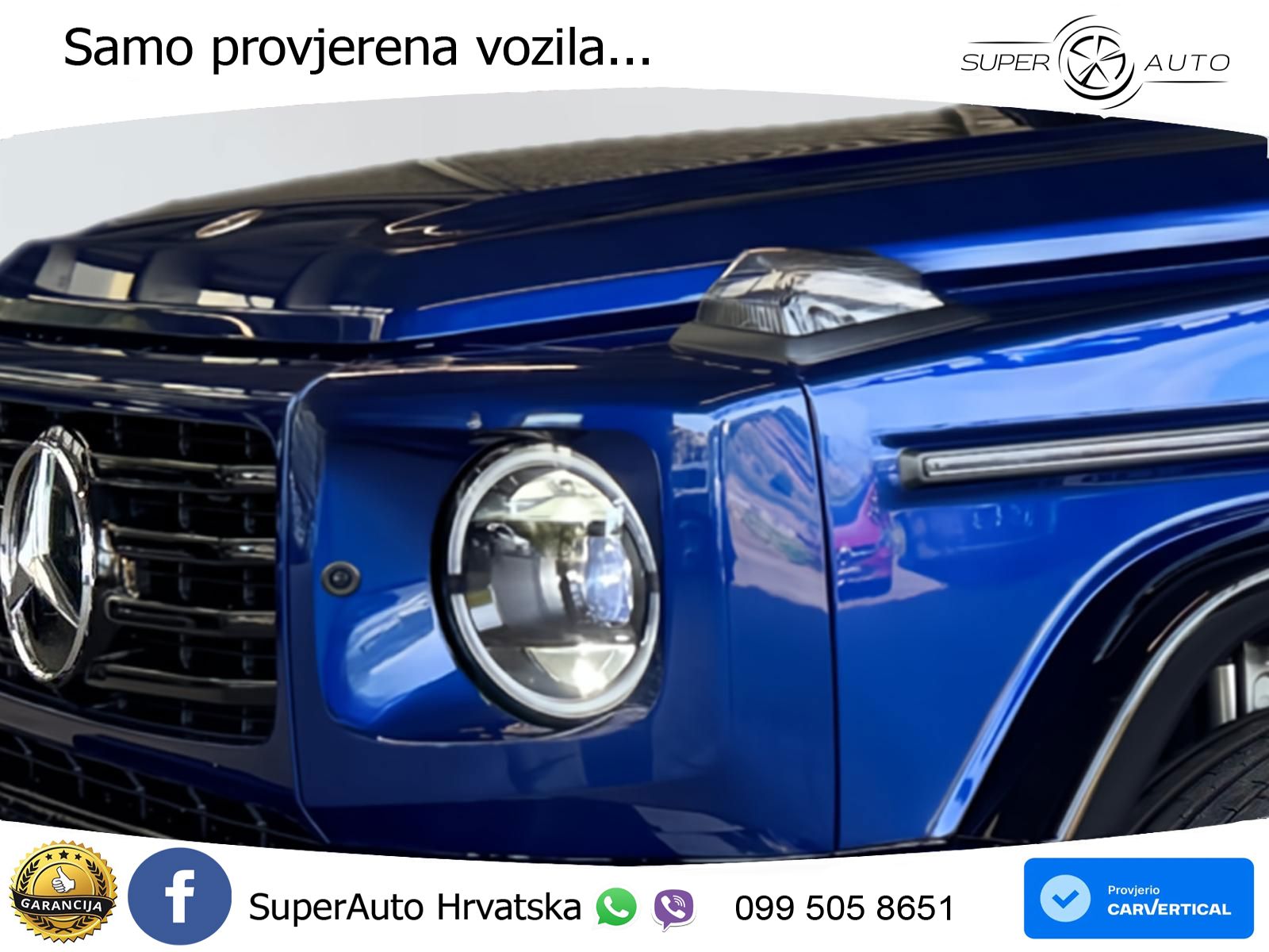 Mercedes G 450d Long (367 KS) 4MATIC 9G-TRONIC Exclusive LED+ACC