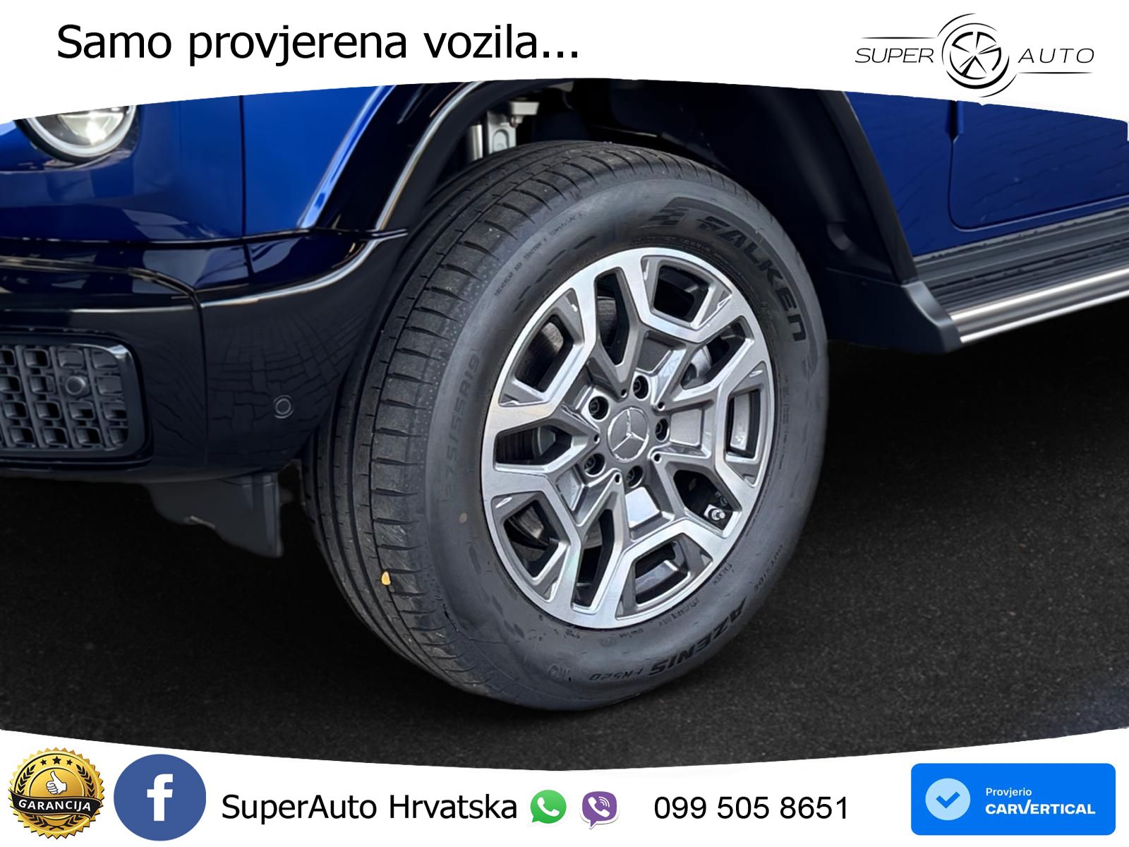 Mercedes G 450d Long (367 KS) 4MATIC 9G-TRONIC Exclusive LED+ACC
