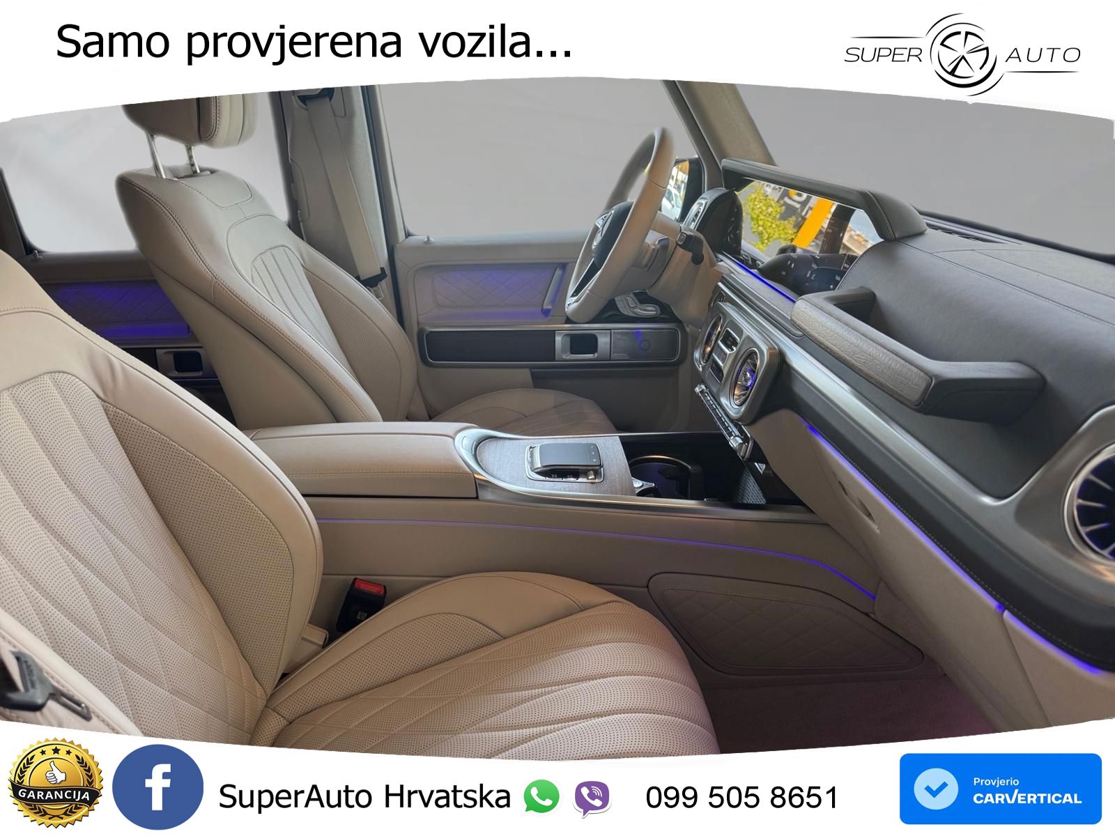 Mercedes G 450d Long (367 KS) 4MATIC 9G-TRONIC Exclusive LED+ACC