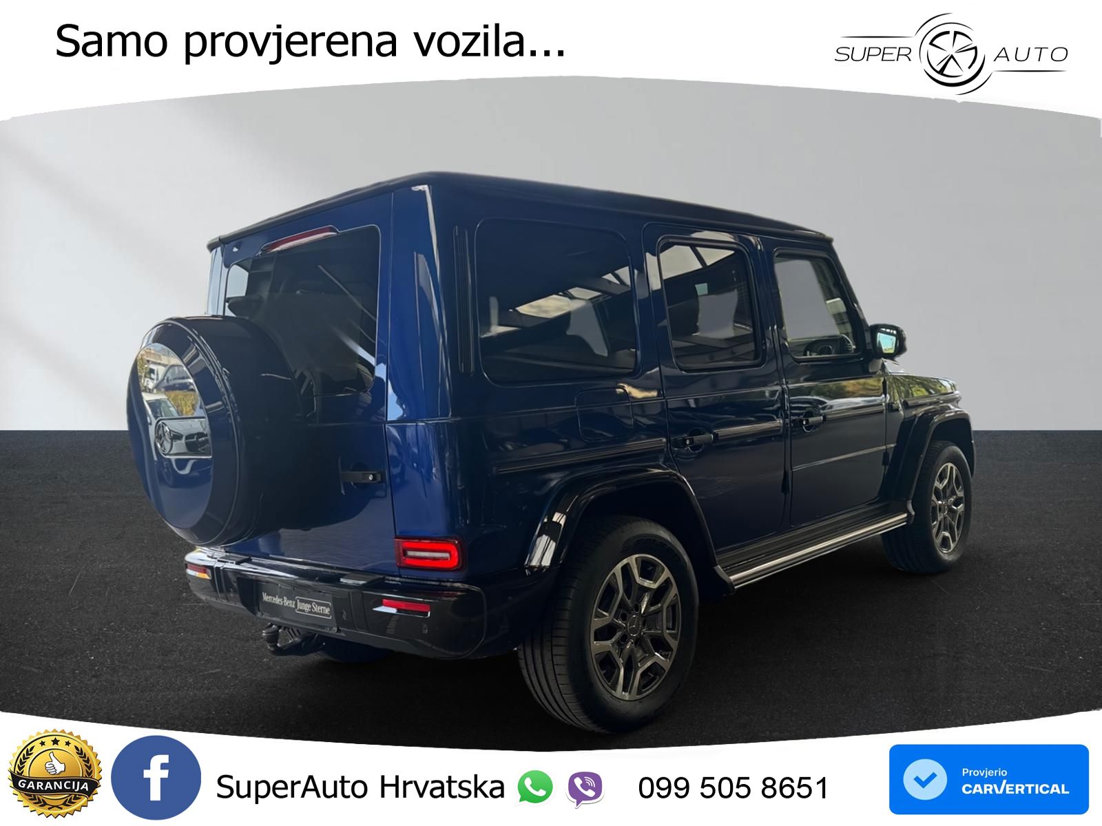 Mercedes G 450d Long (367 KS) 4MATIC 9G-TRONIC Exclusive LED+ACC