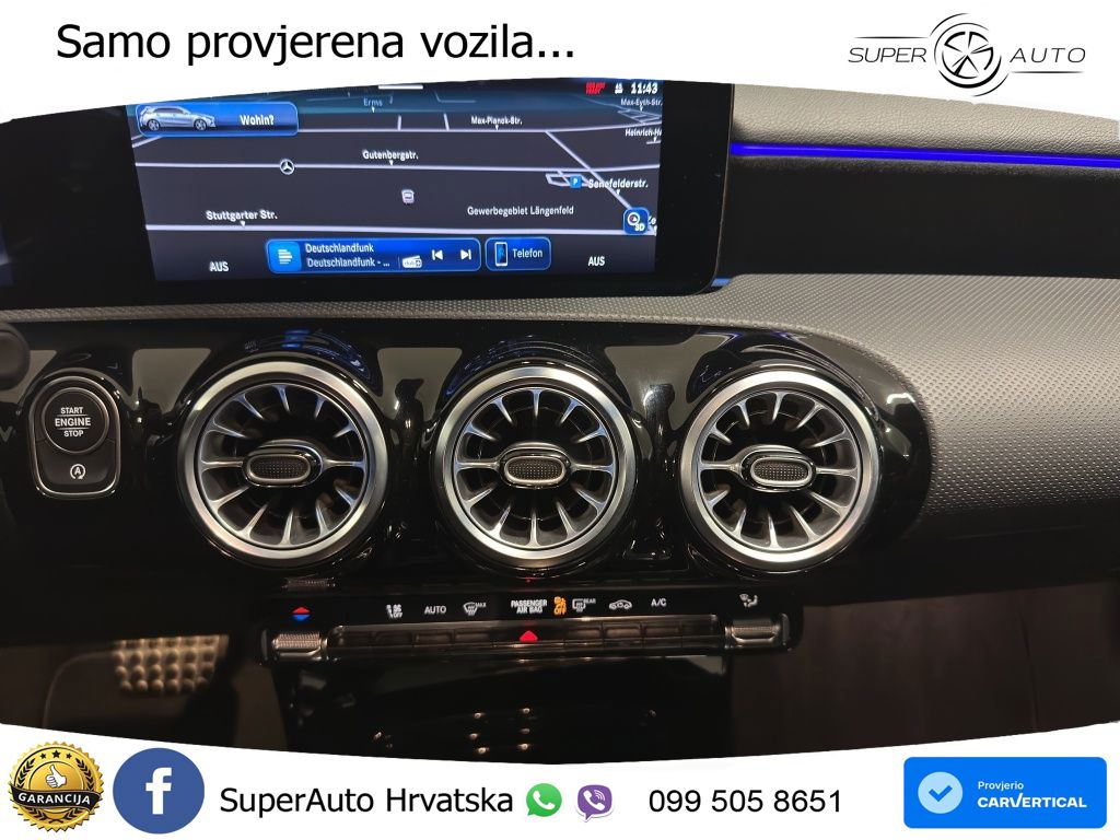 Mercedes-Benz A 200d 8G-DCT AMG ACC+GR SJED+360+PANO