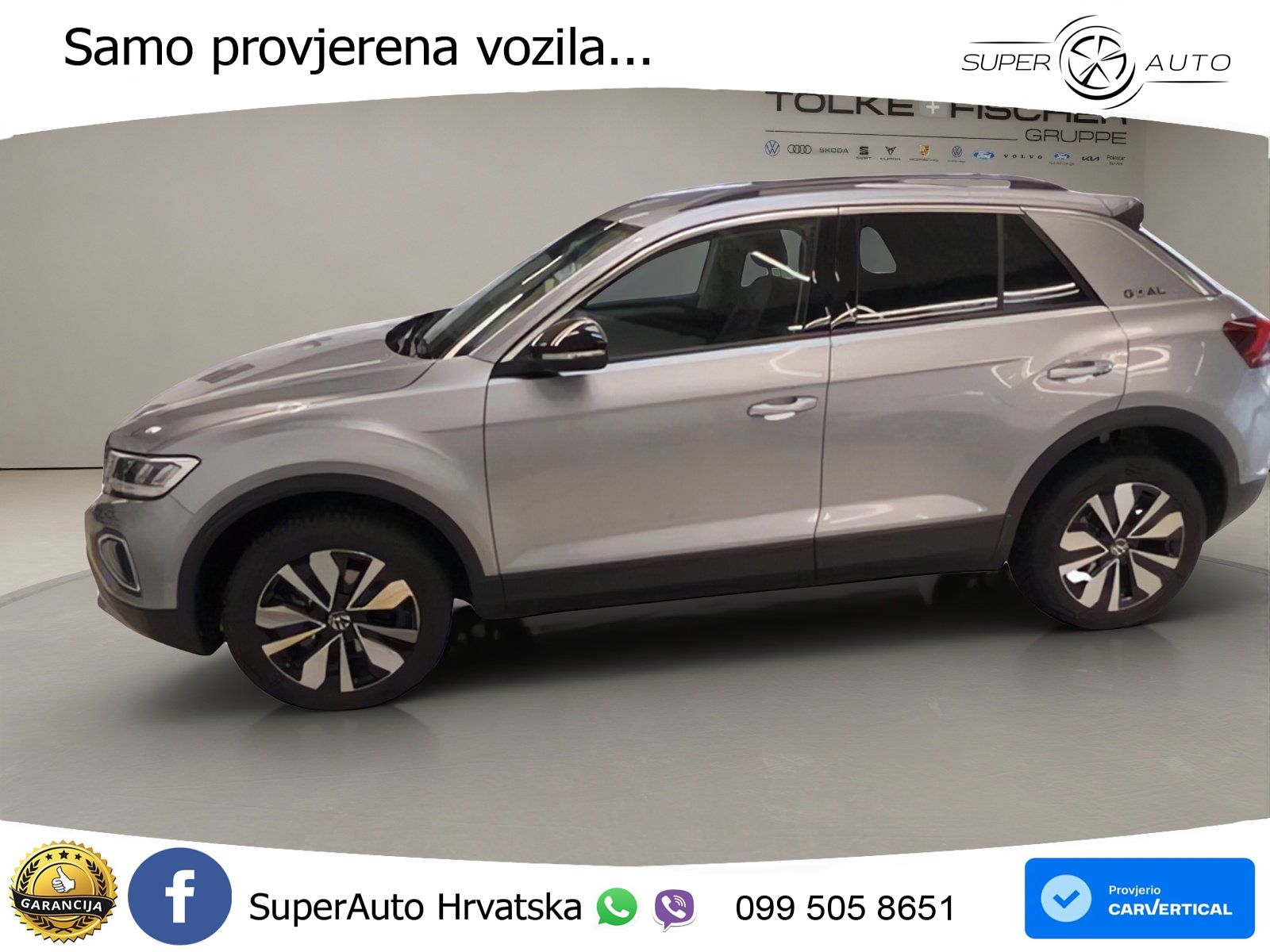 Volkswagen T-Roc 1.5 TSI (150 KS) DSG LED+GR SJED+ACC