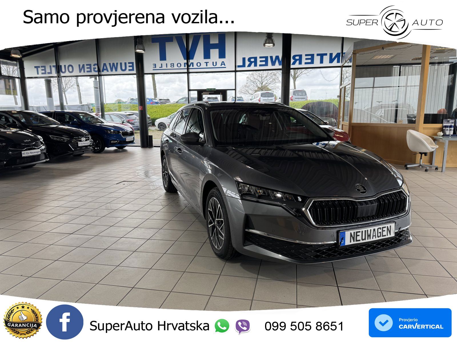 Škoda Octavia Combi 1.5 TSI (150 KS) DSG Selection LED+GR SJED+ACC