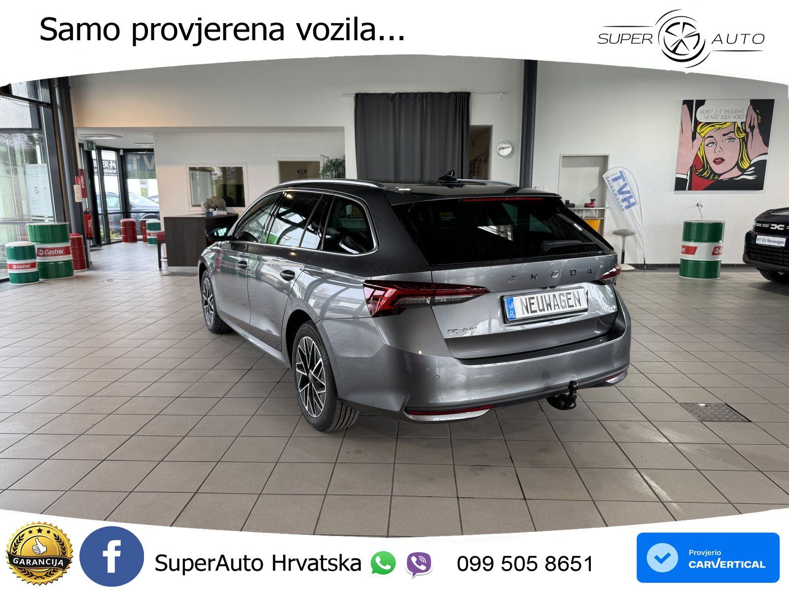 Škoda Octavia Combi 1.5 TSI (150 KS) DSG Selection LED+GR SJED+ACC