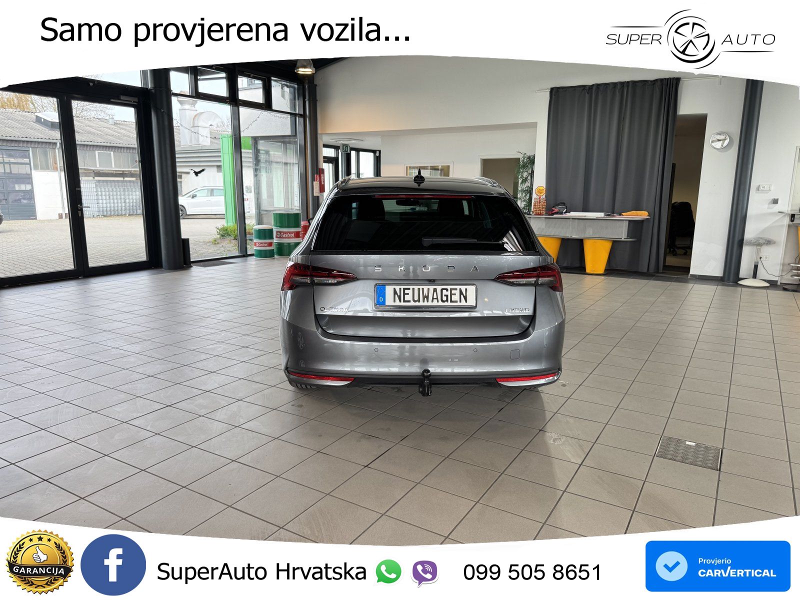 Škoda Octavia Combi 1.5 TSI (150 KS) DSG Selection LED+GR SJED+ACC