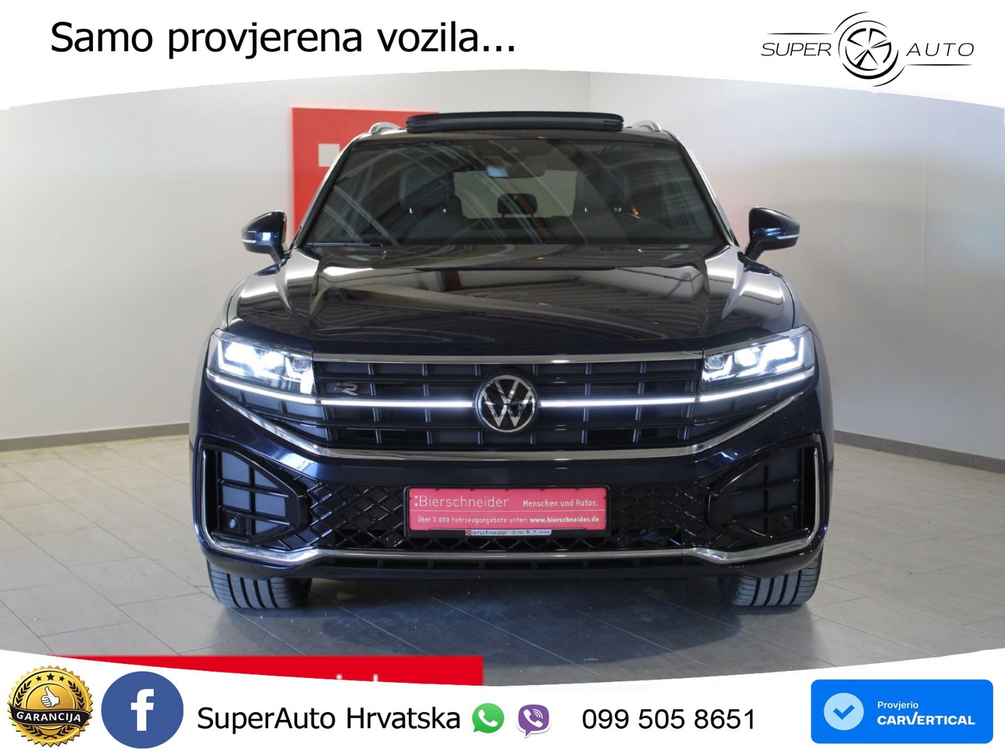 Volkswagen Touareg 3.0 V6 TDI (286 KS) 4MOTION Tiptronic ZRAČNI+ACC+GR SJED+KAM+PANO