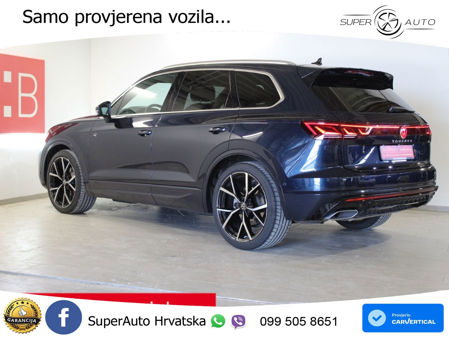 Volkswagen Touareg 3.0 V6 TDI (286 KS) 4MOTION Tiptronic ZRAČNI+ACC+GR SJED+KAM+PANO