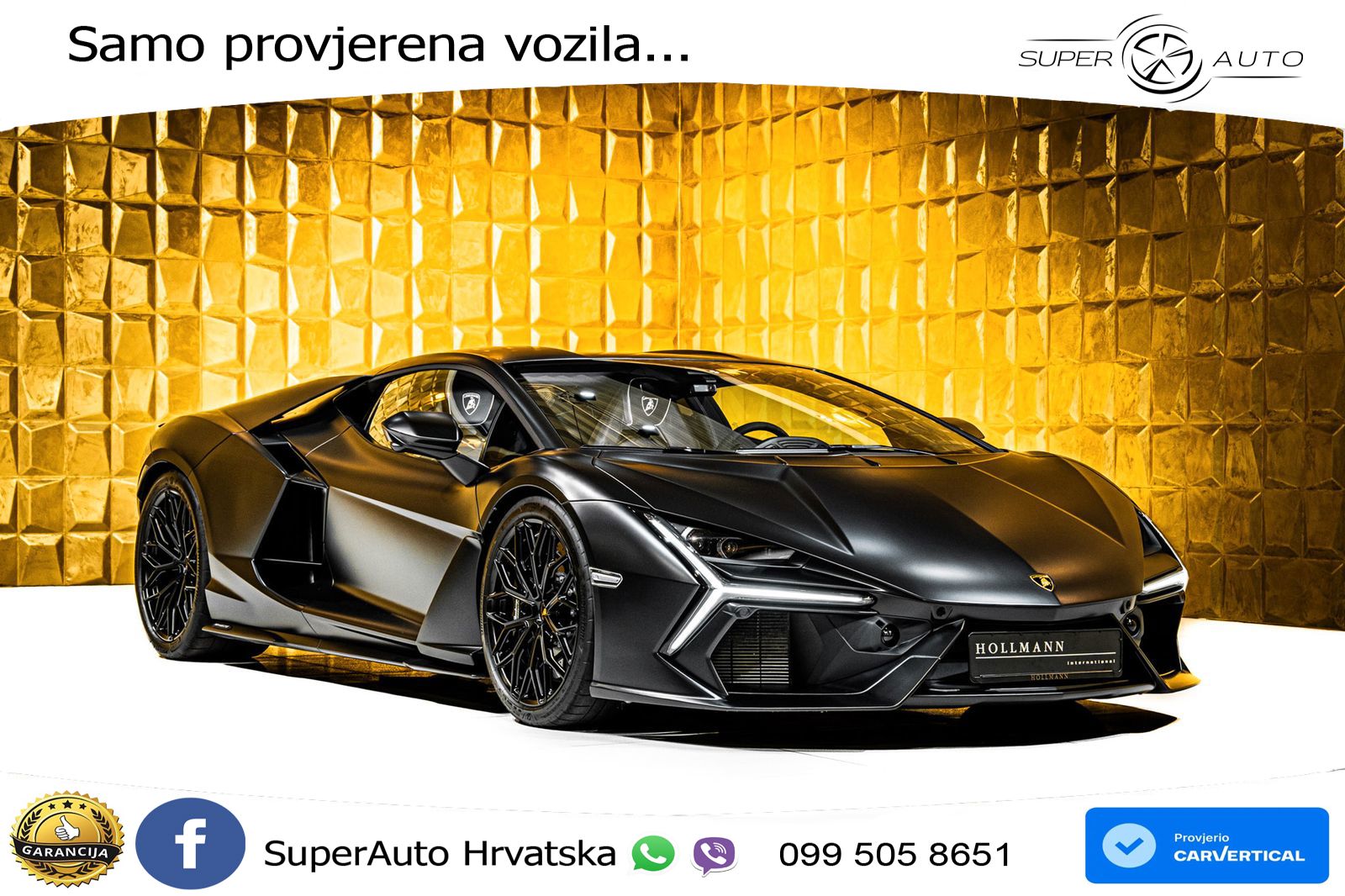 Lamborghini Revuelto 6.5 V12 (1015 KS) 4WD DCT