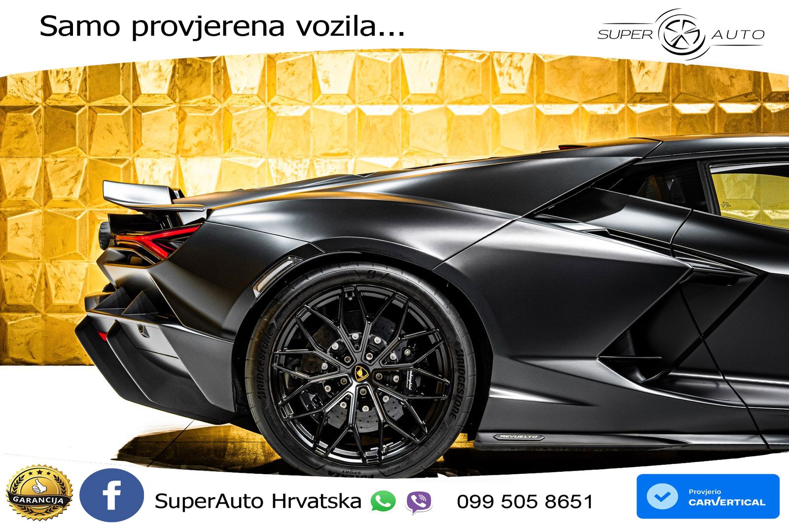 Lamborghini Revuelto 6.5 V12 (1015 KS) 4WD DCT