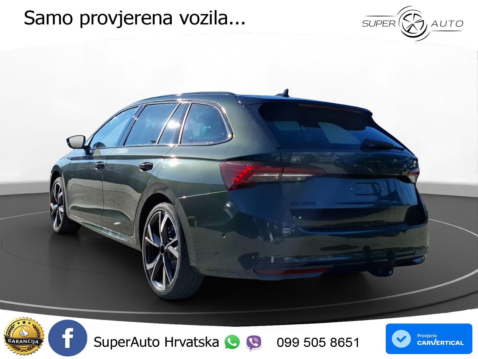 Škoda Octavia Combi 1.5 TSI (150 KS) DSG SportLine