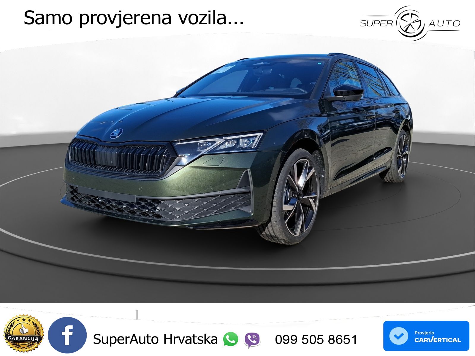 Škoda Octavia Combi 1.5 TSI (150 KS) DSG SportLine
