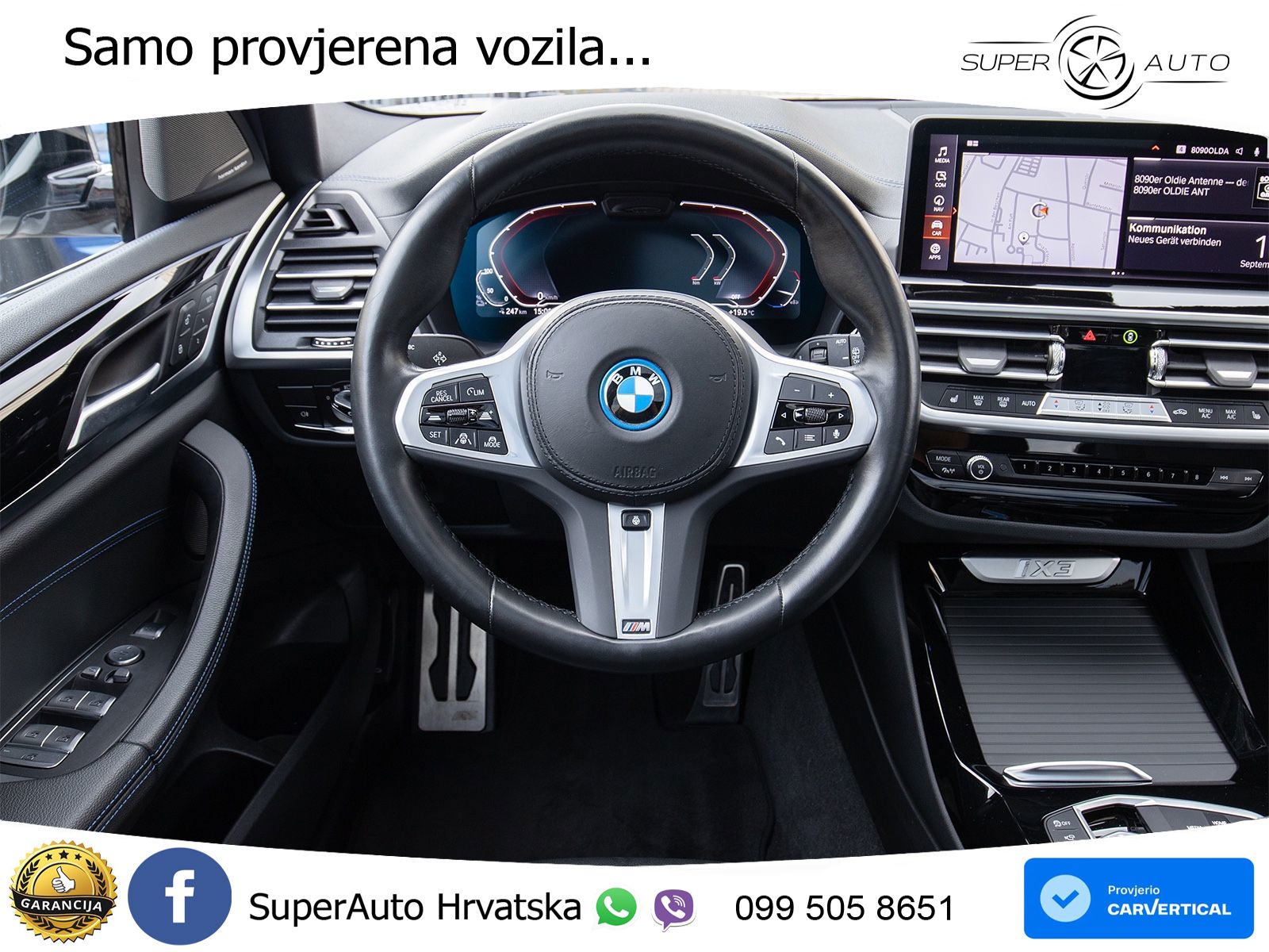 BMW iX3 80 kWh (286 KS)