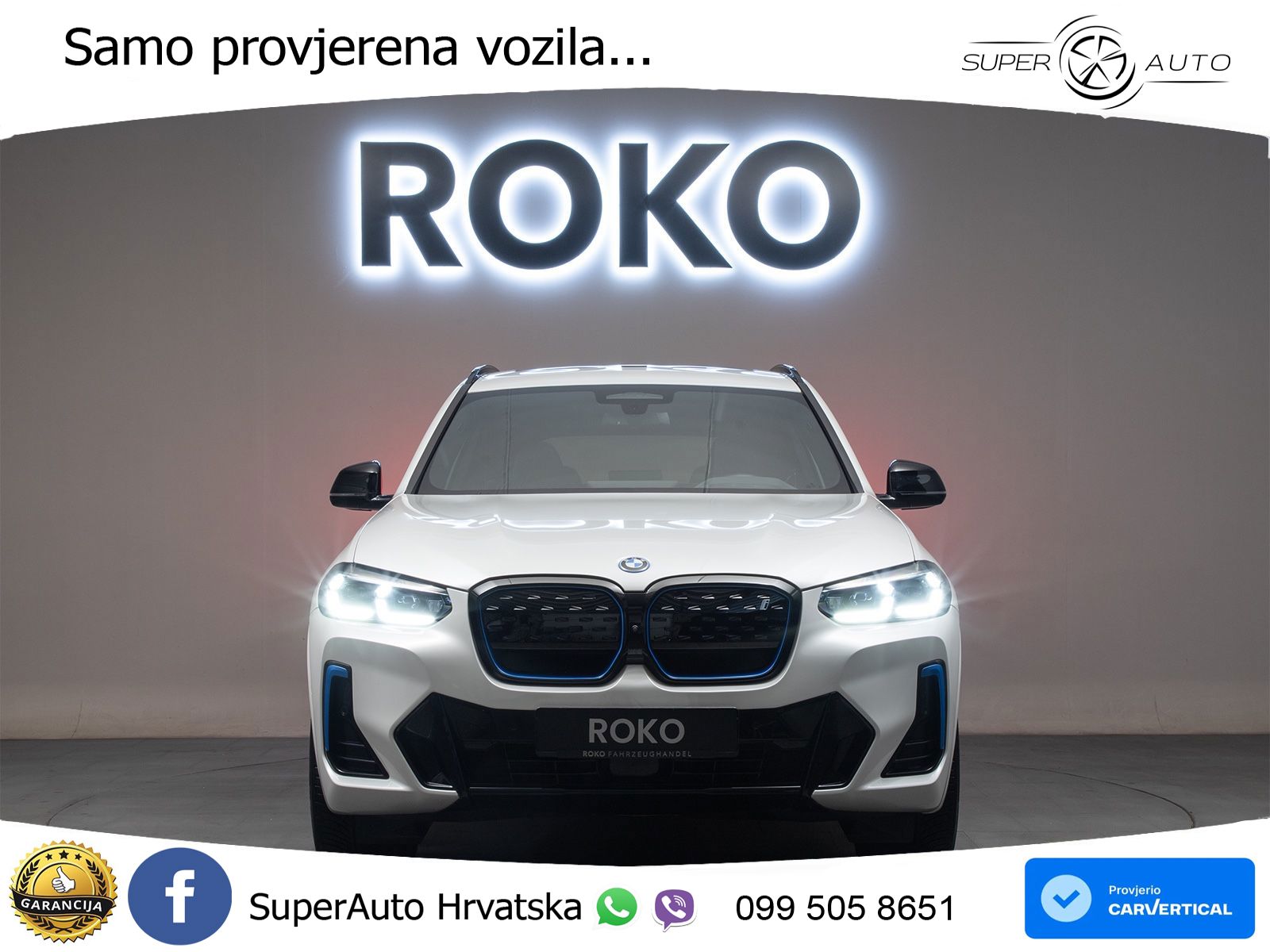 BMW iX3 80 kWh (286 KS)