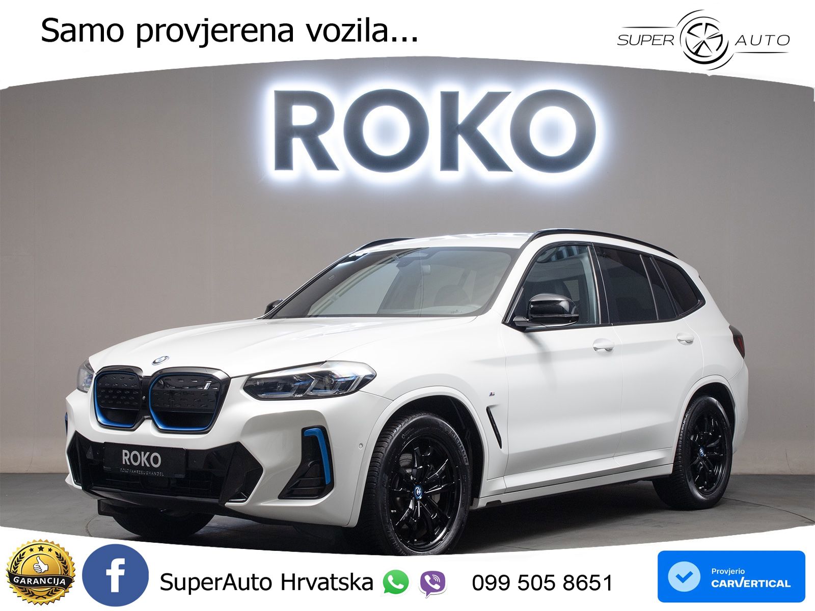 BMW iX3 80 kWh (286 KS)