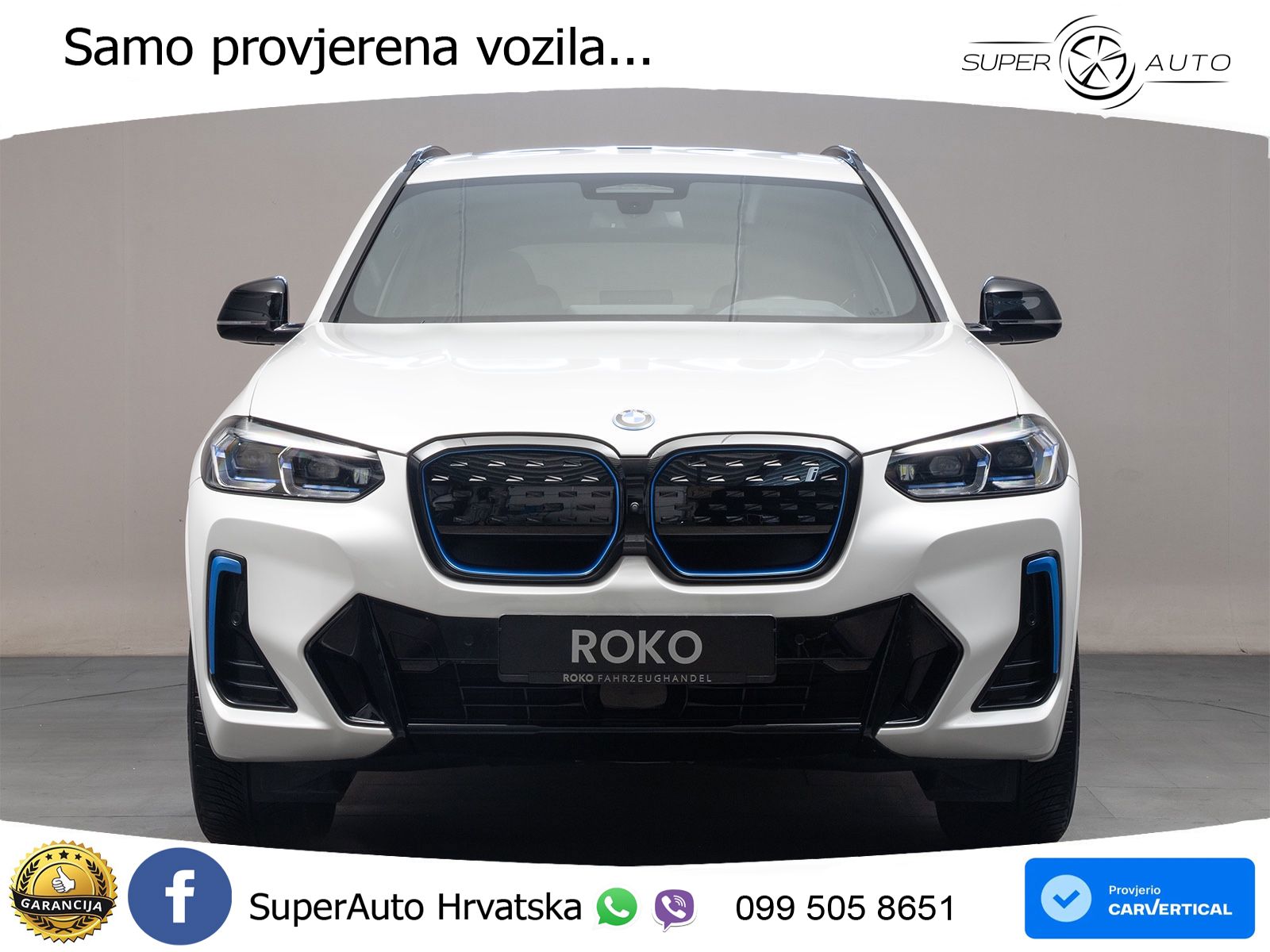 BMW iX3 80 kWh (286 KS)