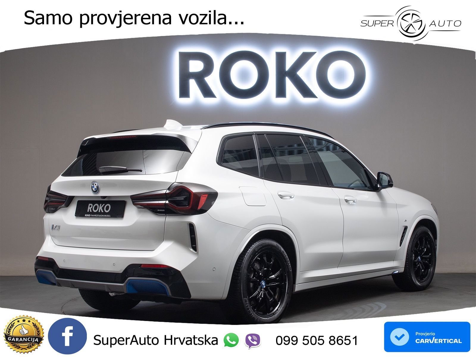 BMW iX3 80 kWh (286 KS)
