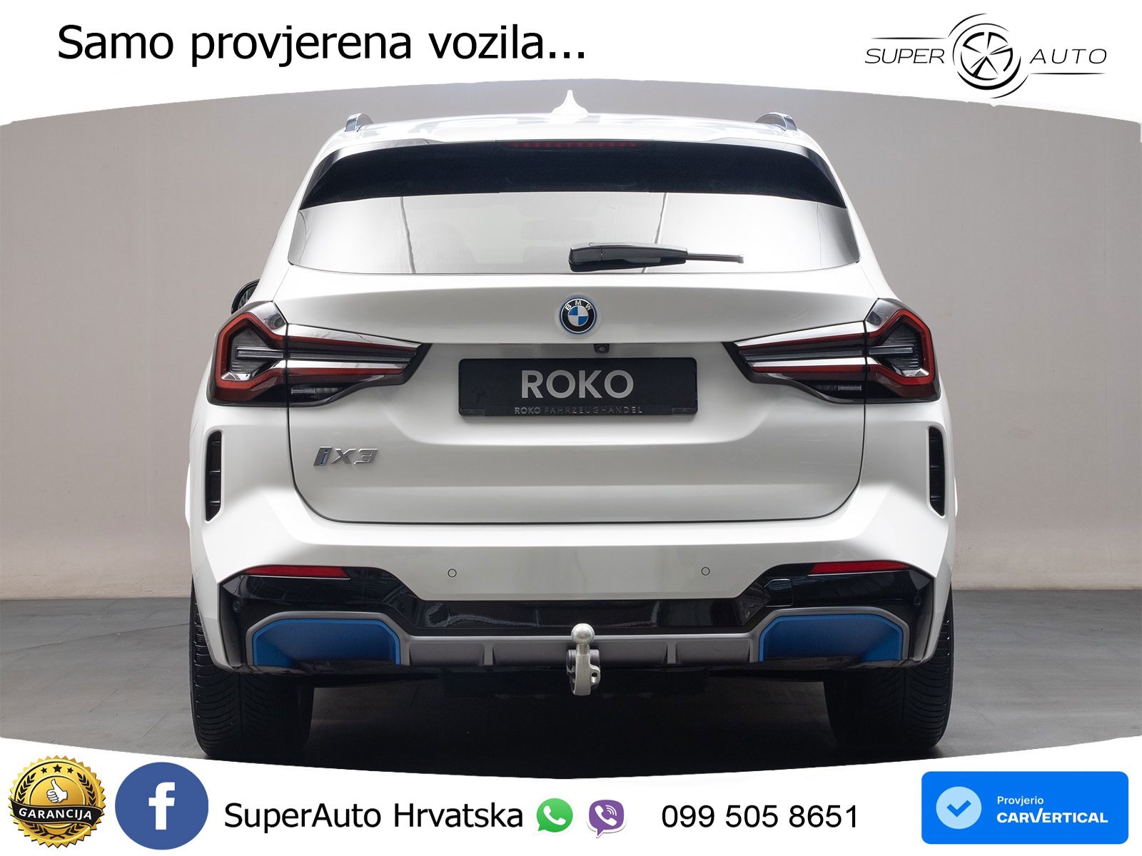 BMW iX3 80 kWh (286 KS)