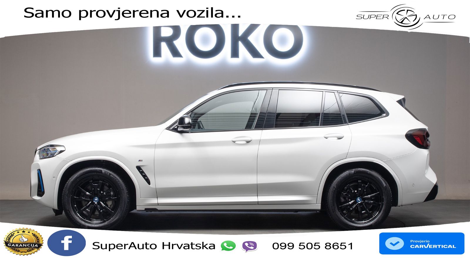 BMW iX3 80 kWh (286 KS)