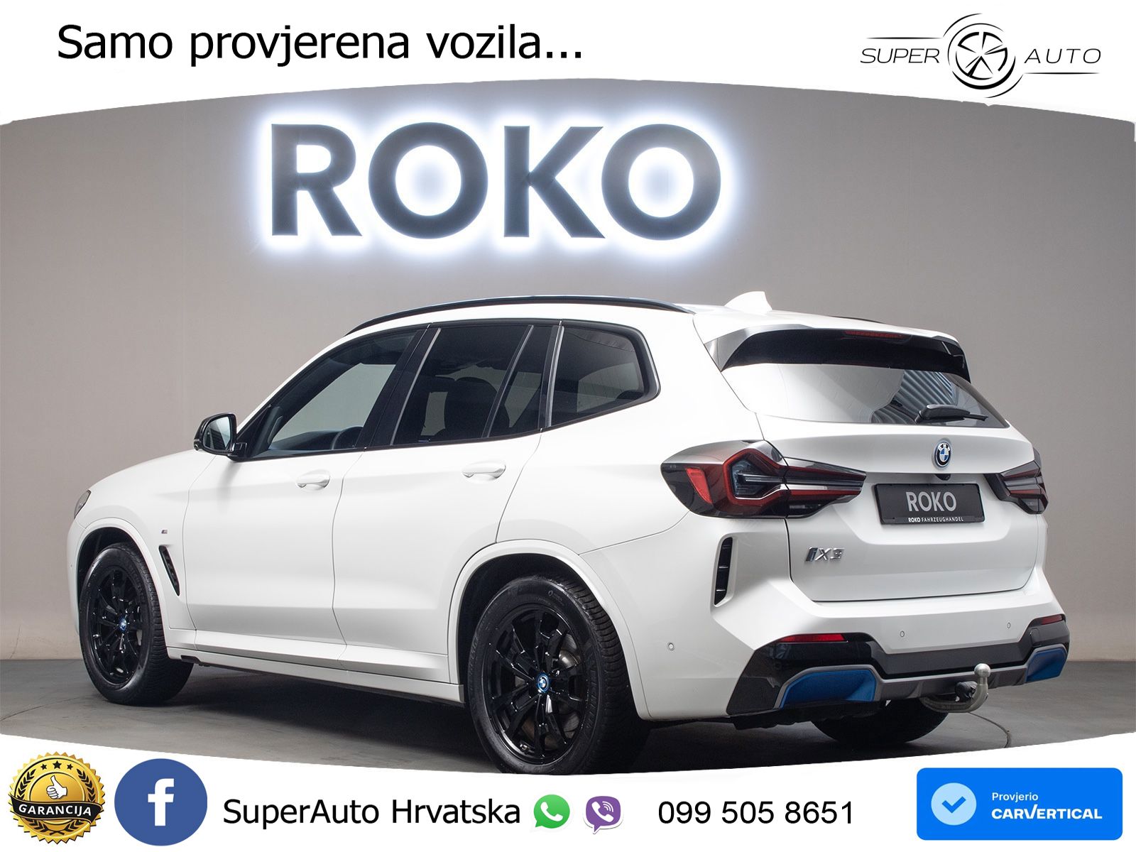 BMW iX3 80 kWh (286 KS)