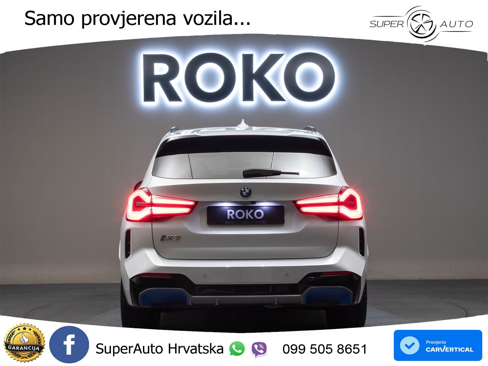 BMW iX3 80 kWh (286 KS)