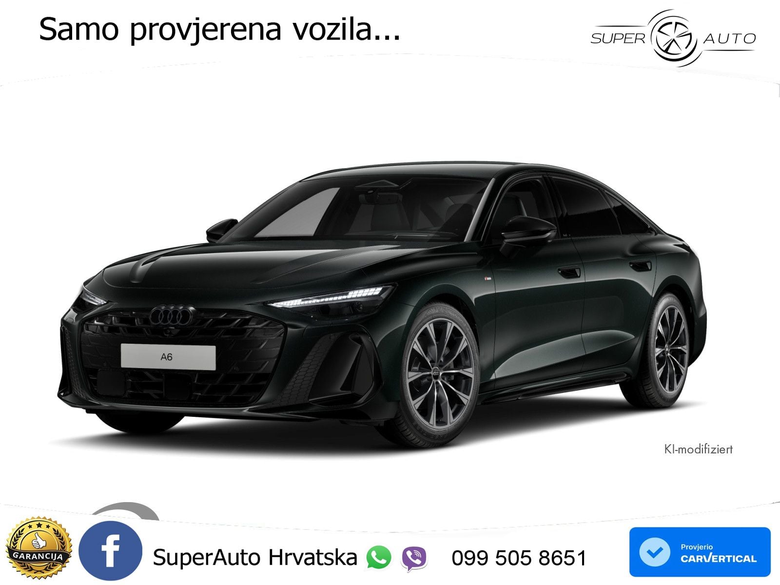 Audi A6 2.0 TFSI (204 KS) S tronic S line LED+GR SJED+ACC