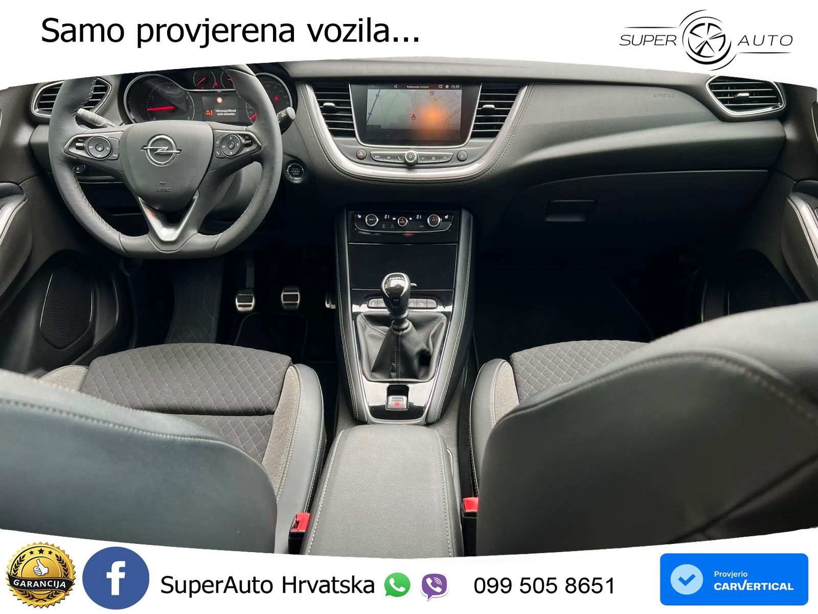 Opel Grandland X 1.2 Turbo (130 KS) LED+GR SJED+ACC