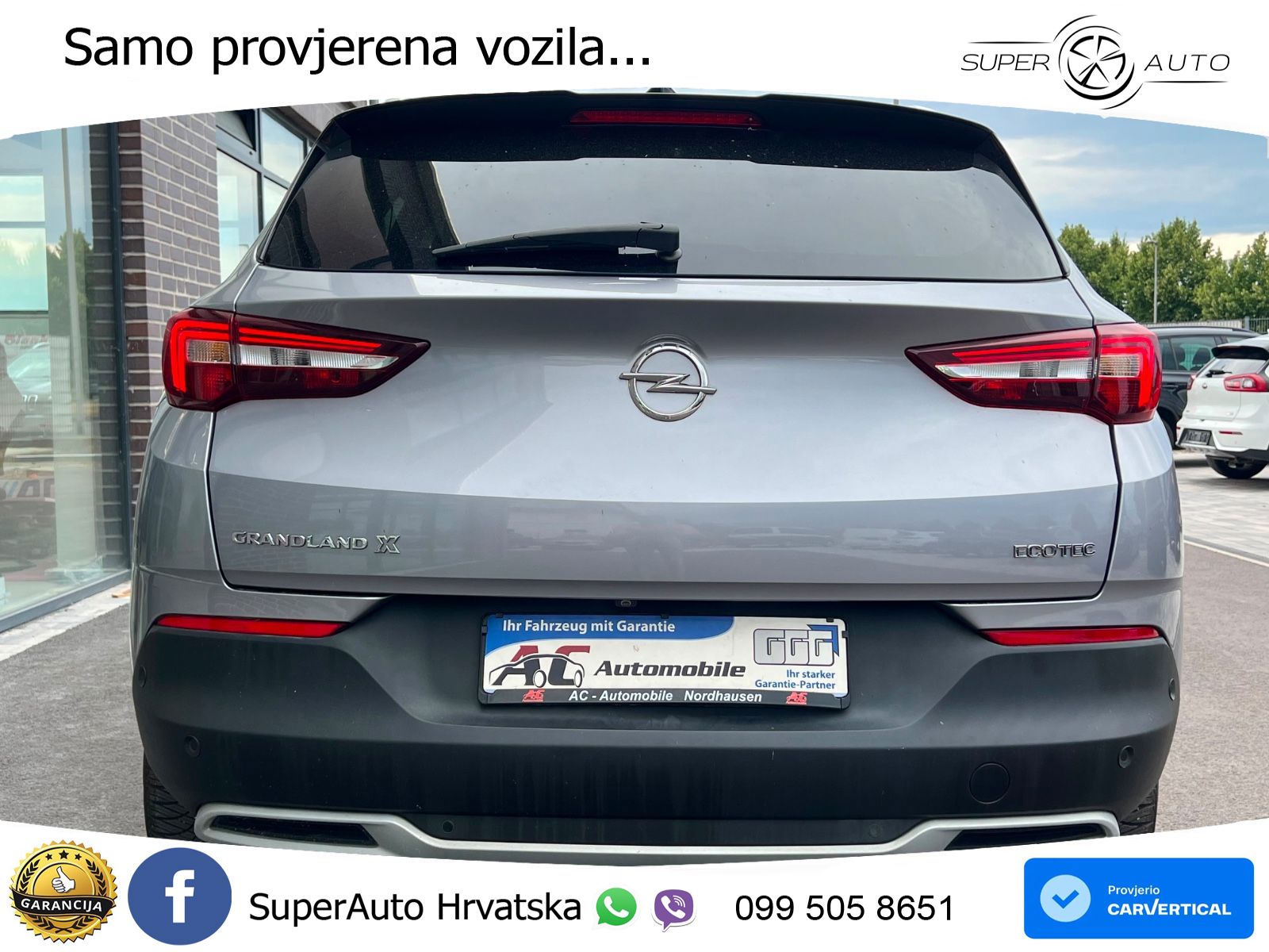 Opel Grandland X 1.2 Turbo (130 KS) LED+GR SJED+ACC