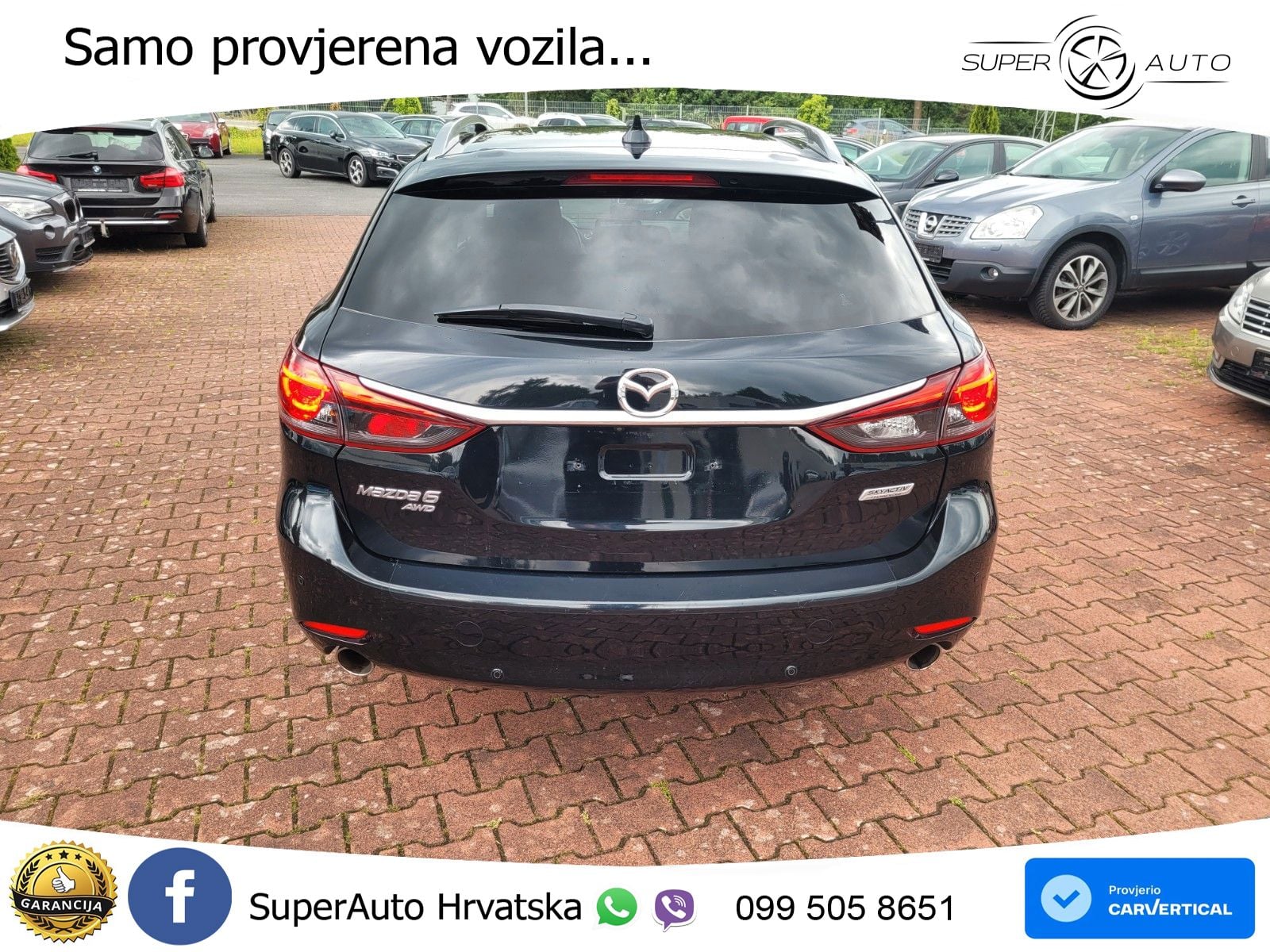 Mazda 6 Sport Combi 2.2 SKYACTIV-D (184 KS) AWD SKYACTIV-Drive MATRIX+GR SJED+KAM