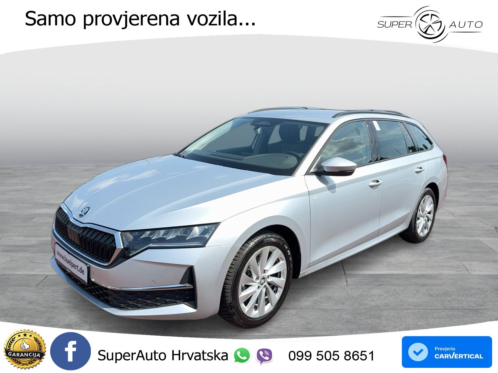 Škoda Octavia Combi 2.0 TDI (150 KS) DSG Selection LED+GR SJED+ACC