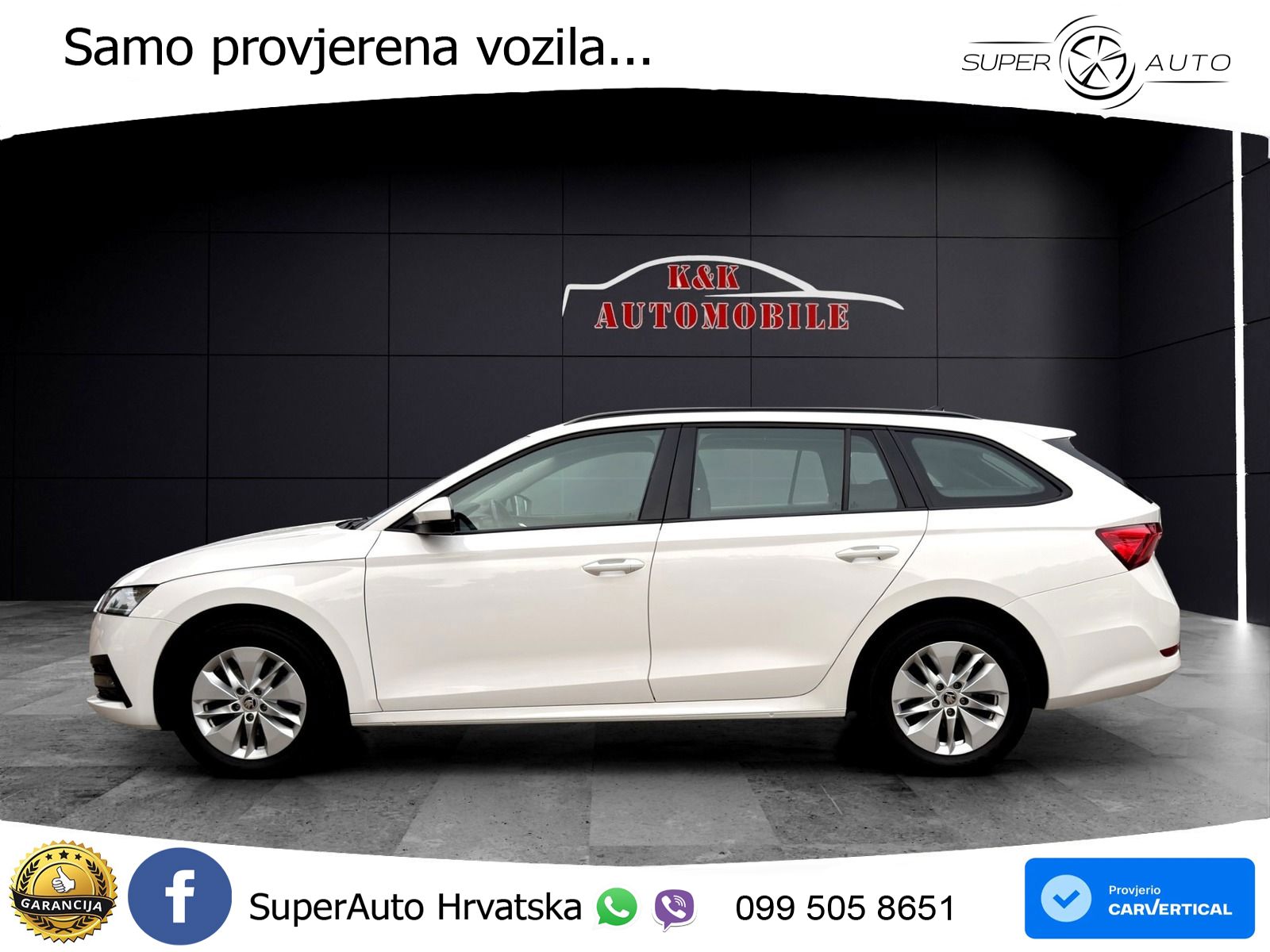 Škoda Octavia Combi 2.0 TDI (150 KS) DSG LED+GR SJED+ACC