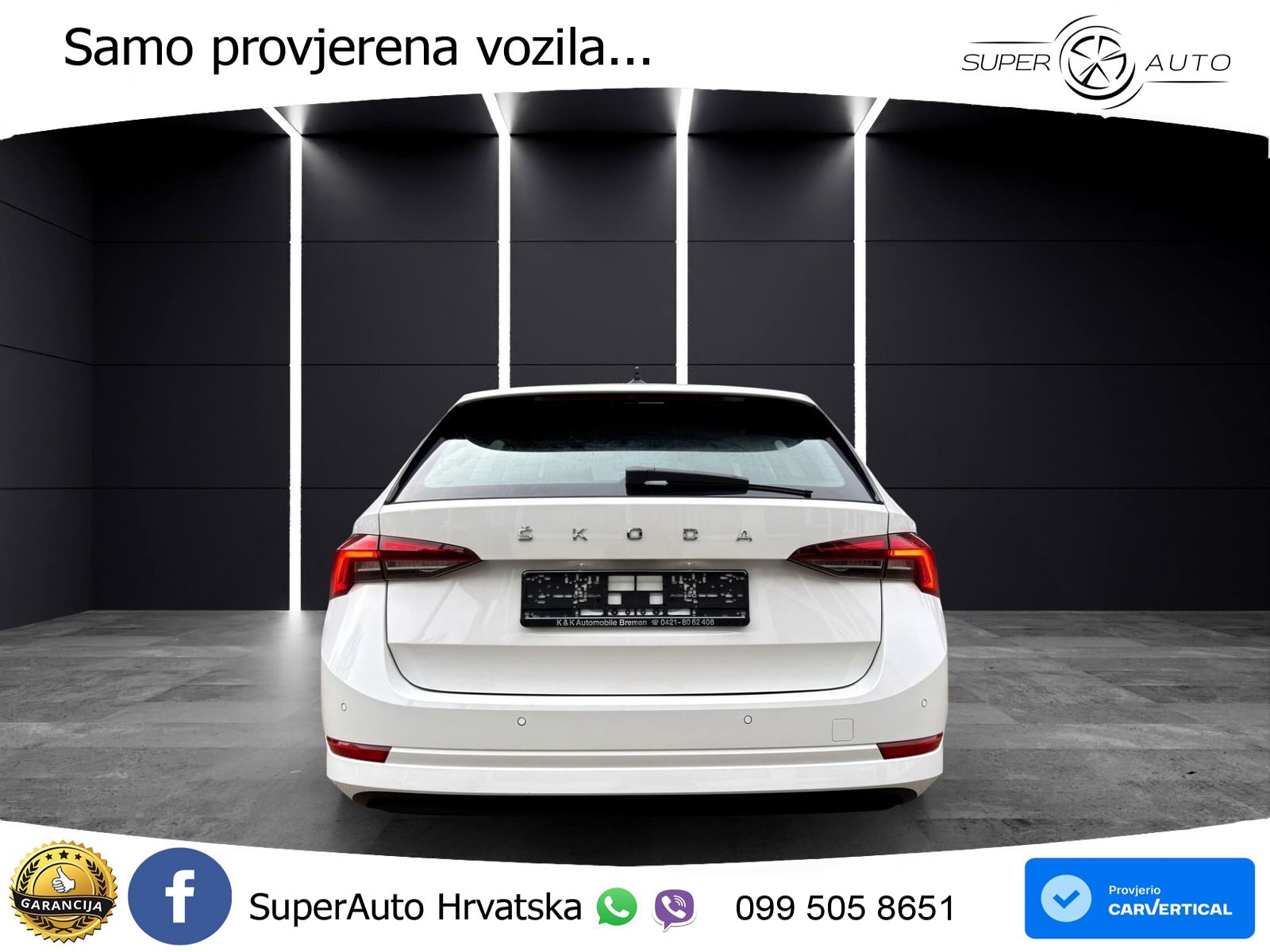 Škoda Octavia Combi 2.0 TDI (150 KS) DSG LED+GR SJED+ACC