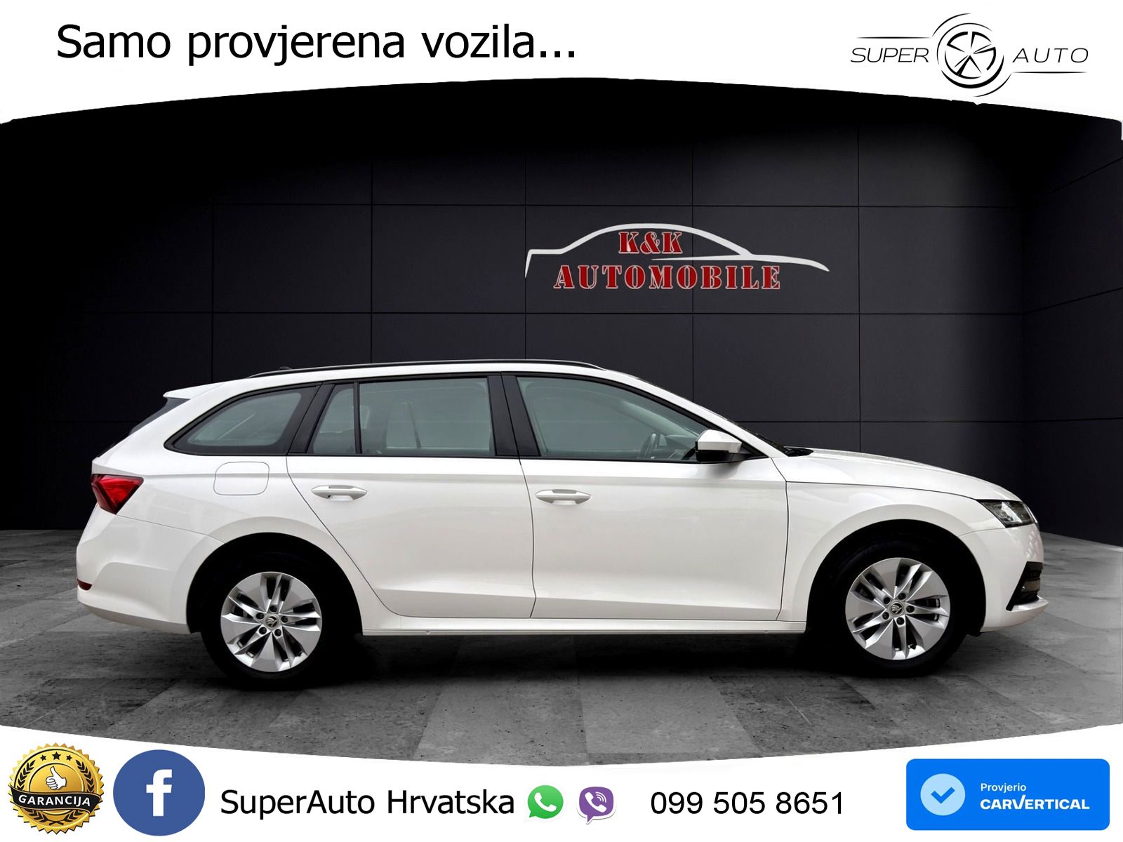 Škoda Octavia Combi 2.0 TDI (150 KS) DSG LED+GR SJED+ACC